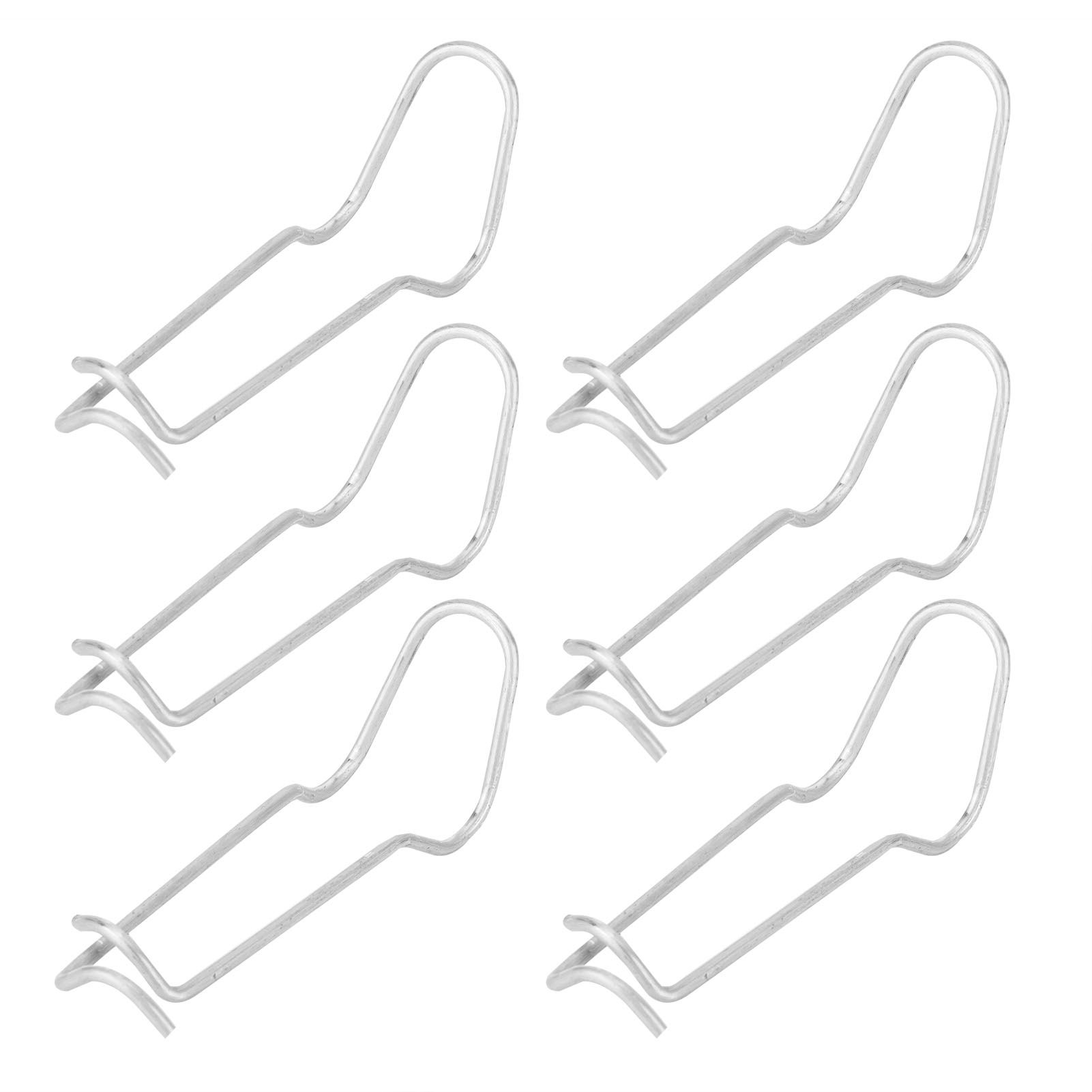 30Pcs Plant Support Spring Clip Stainless Steel Fixing Clamp for Garden view 8
