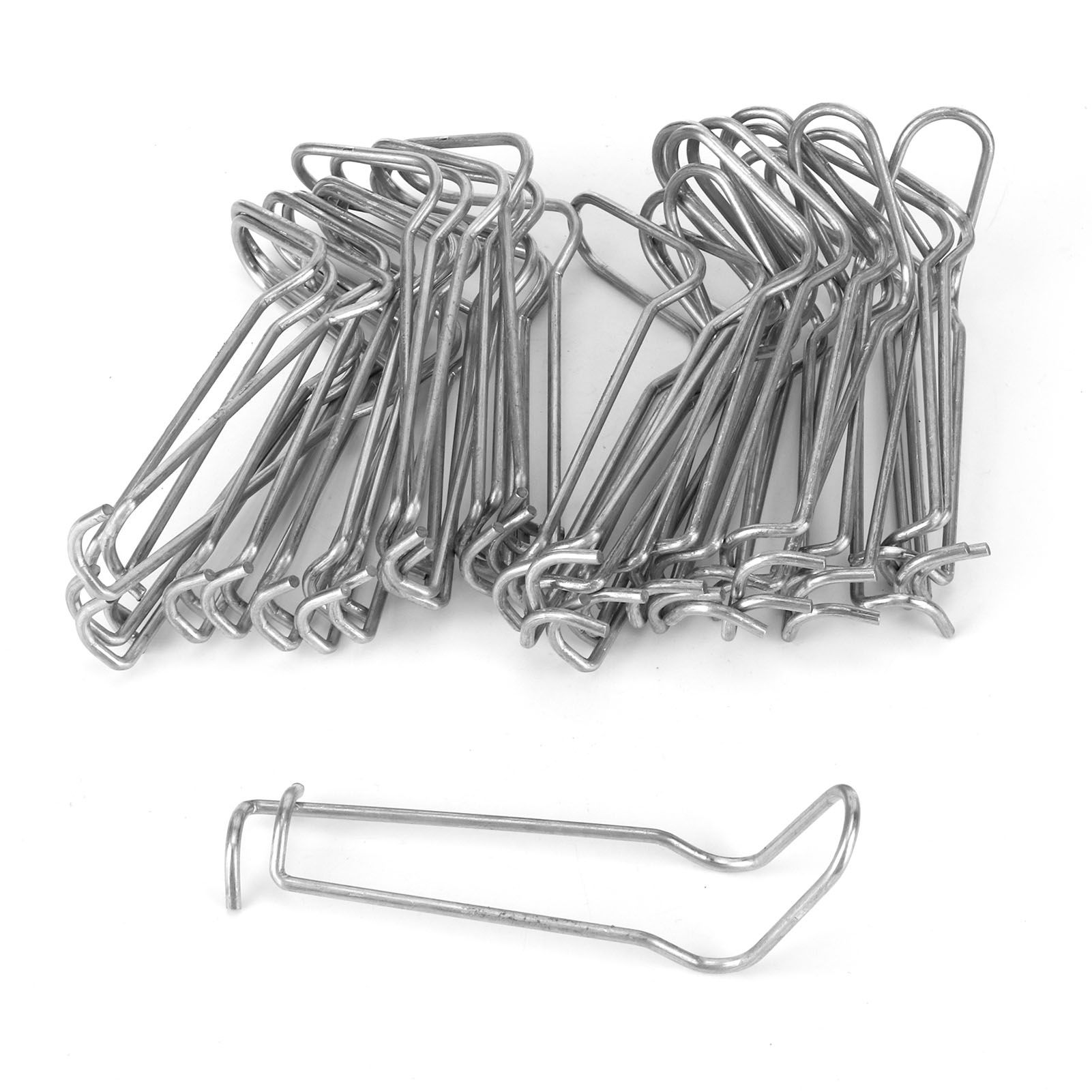 30Pcs Plant Support Spring Clip Stainless Steel Fixing Clamp for Garden view 2
