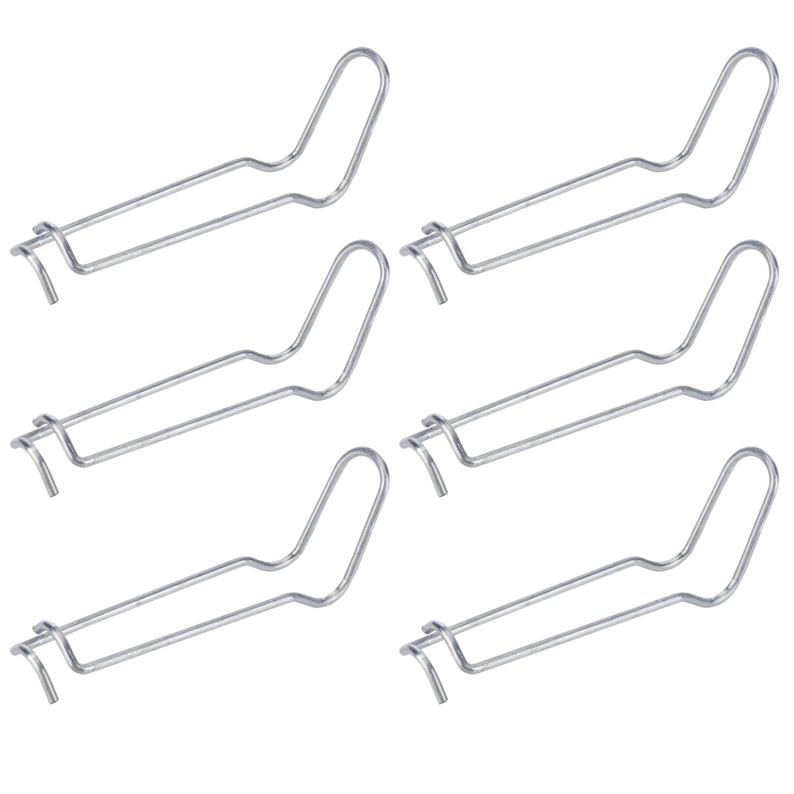 30Pcs Plant Support Spring Clip Stainless Steel Fixing Clamp for Garden view 5