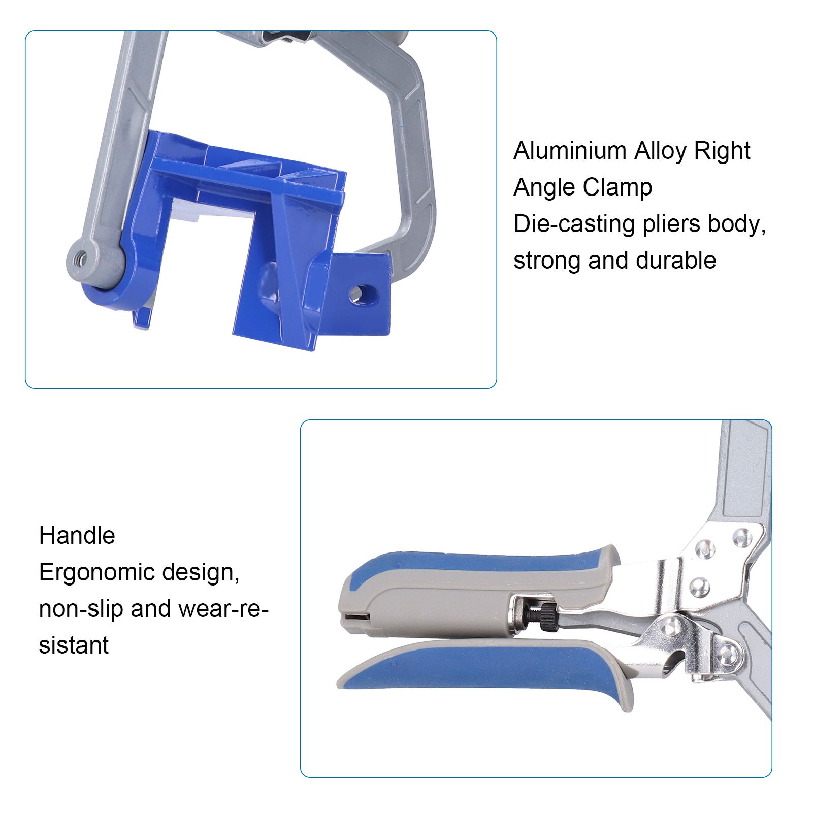 Angle Punch Fixer Multifunction 90 Degree Right Angle Corner Clamp Woodworking view 12