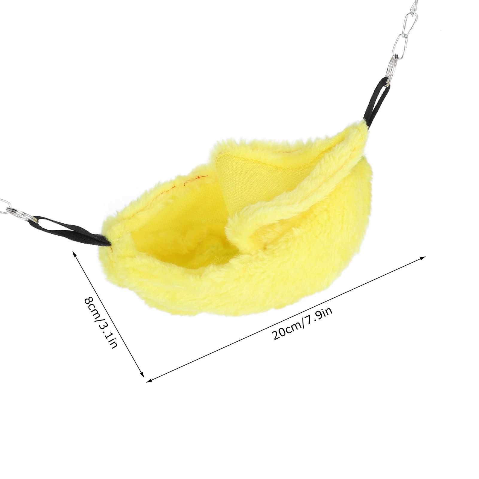 3 Sets Pet Cage Winter Warm Banana Shape Hamster Hammock Bed Hanging House view 14