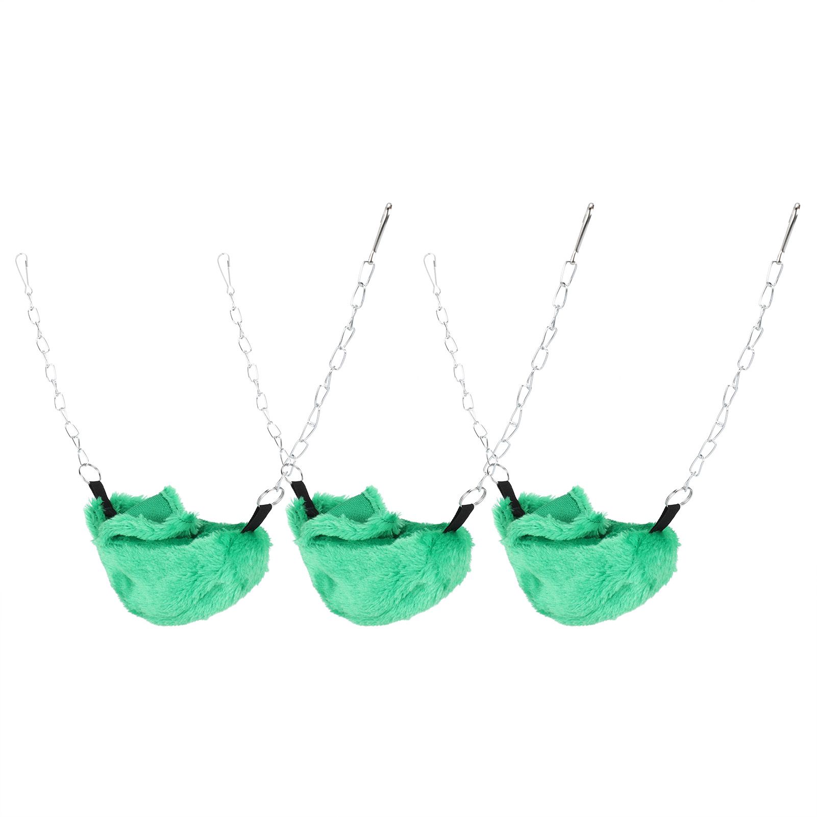 3 Sets Pet Cage Winter Warm Banana Shape Hamster Hammock Bed Hanging House view 3