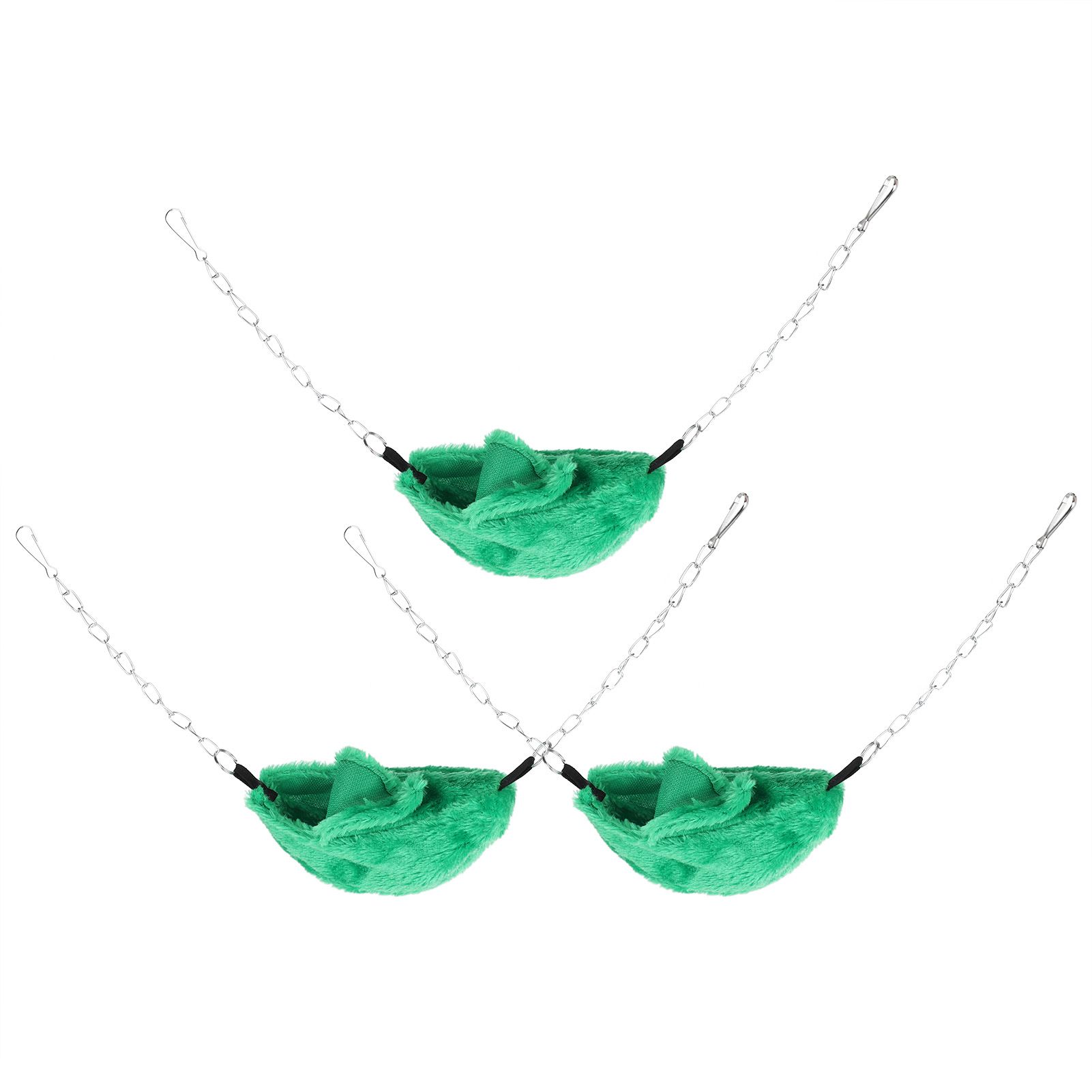 3 Sets Pet Cage Winter Warm Banana Shape Hamster Hammock Bed Hanging House view 5
