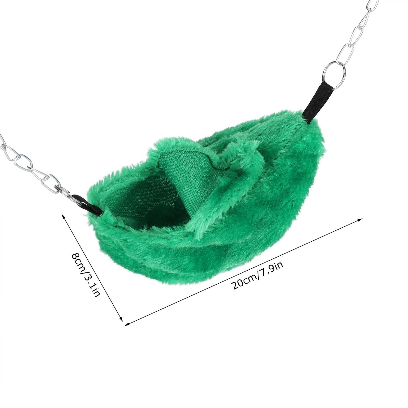 3 Sets Pet Cage Winter Warm Banana Shape Hamster Hammock Bed Hanging House view 12