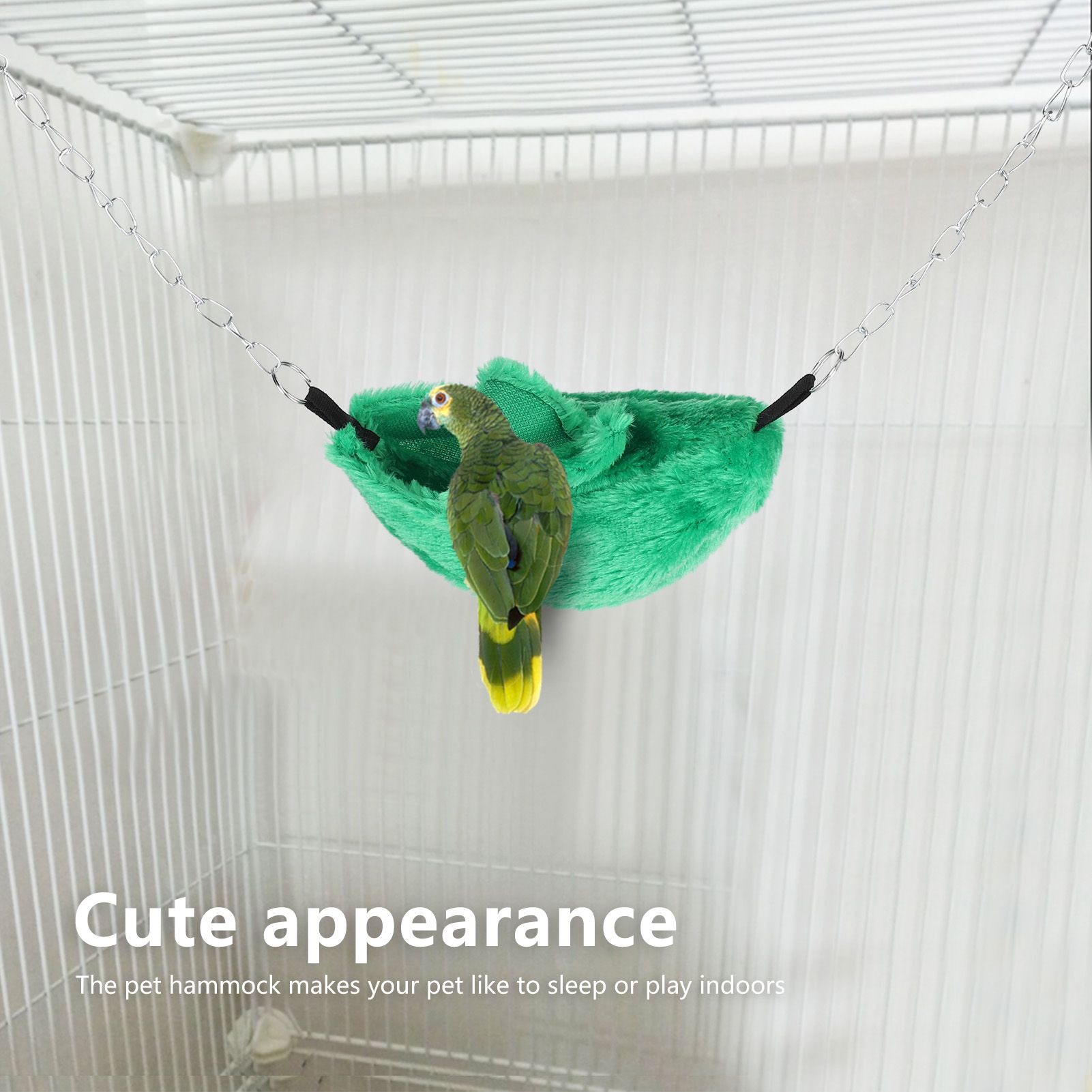 3 Sets Pet Cage Winter Warm Banana Shape Hamster Hammock Bed Hanging House view 13