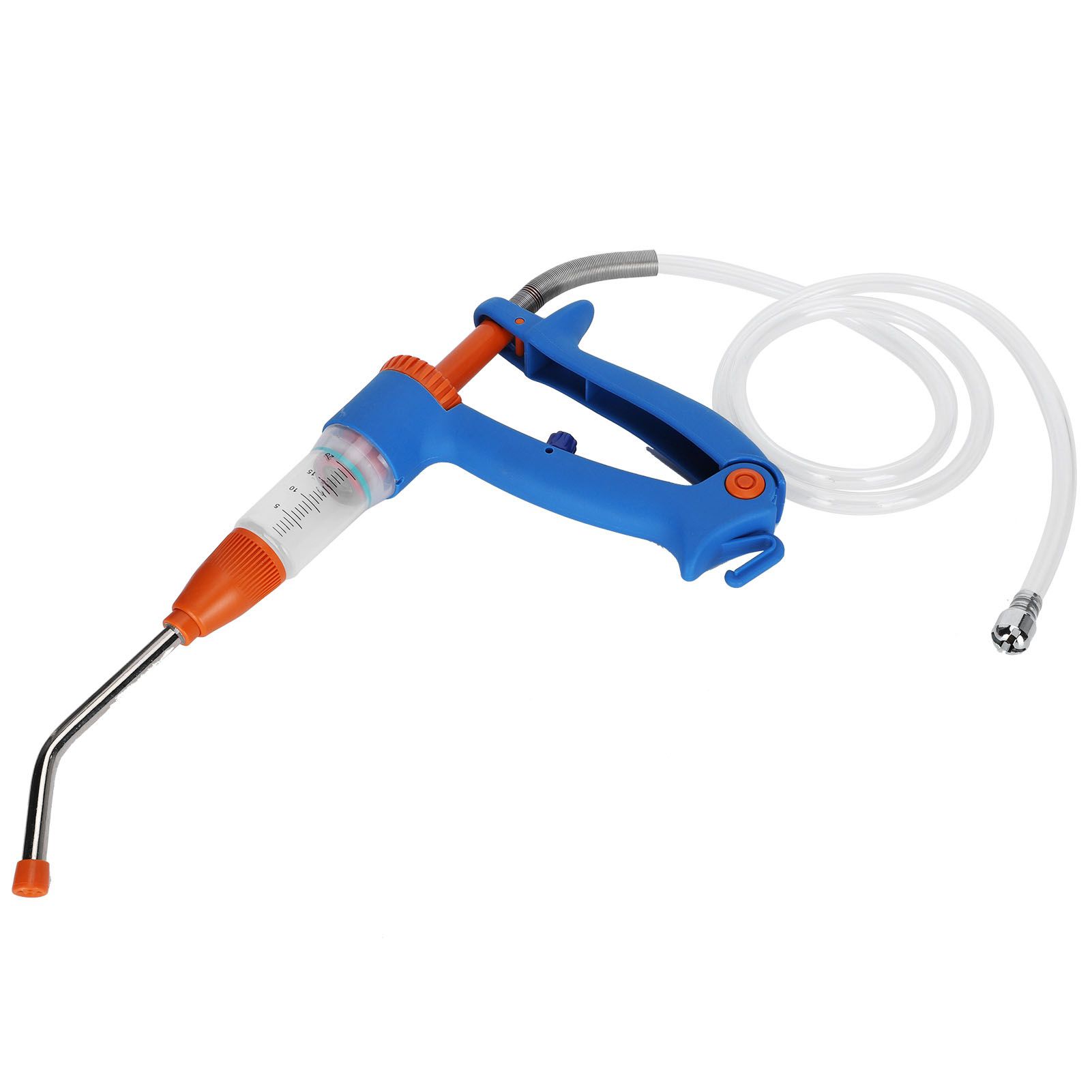 20ml Adjustable Continuous Vaccine Injector Automatic Feeding Injection Tool view 3