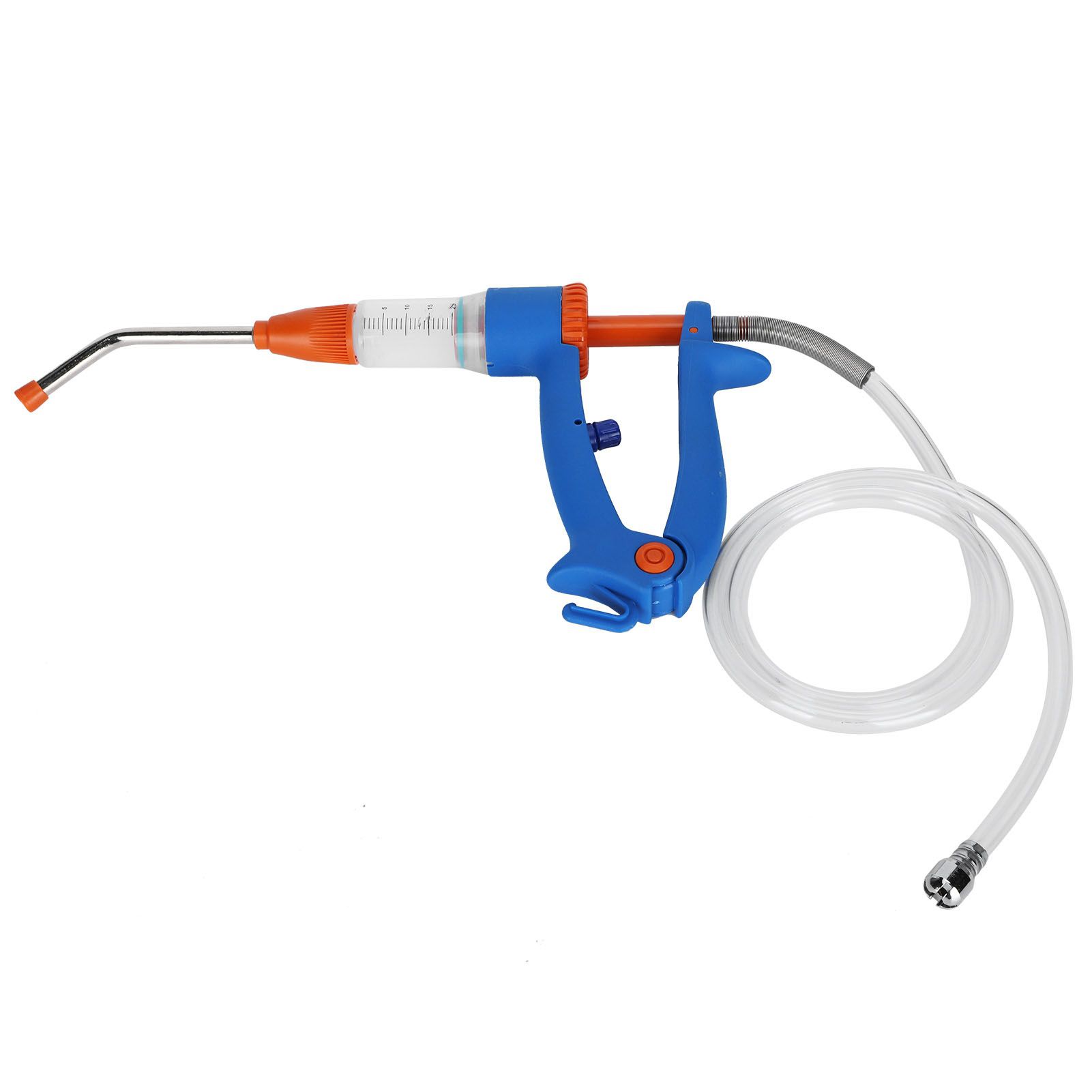 20ml Adjustable Continuous Vaccine Injector Automatic Feeding Injection Tool view 4