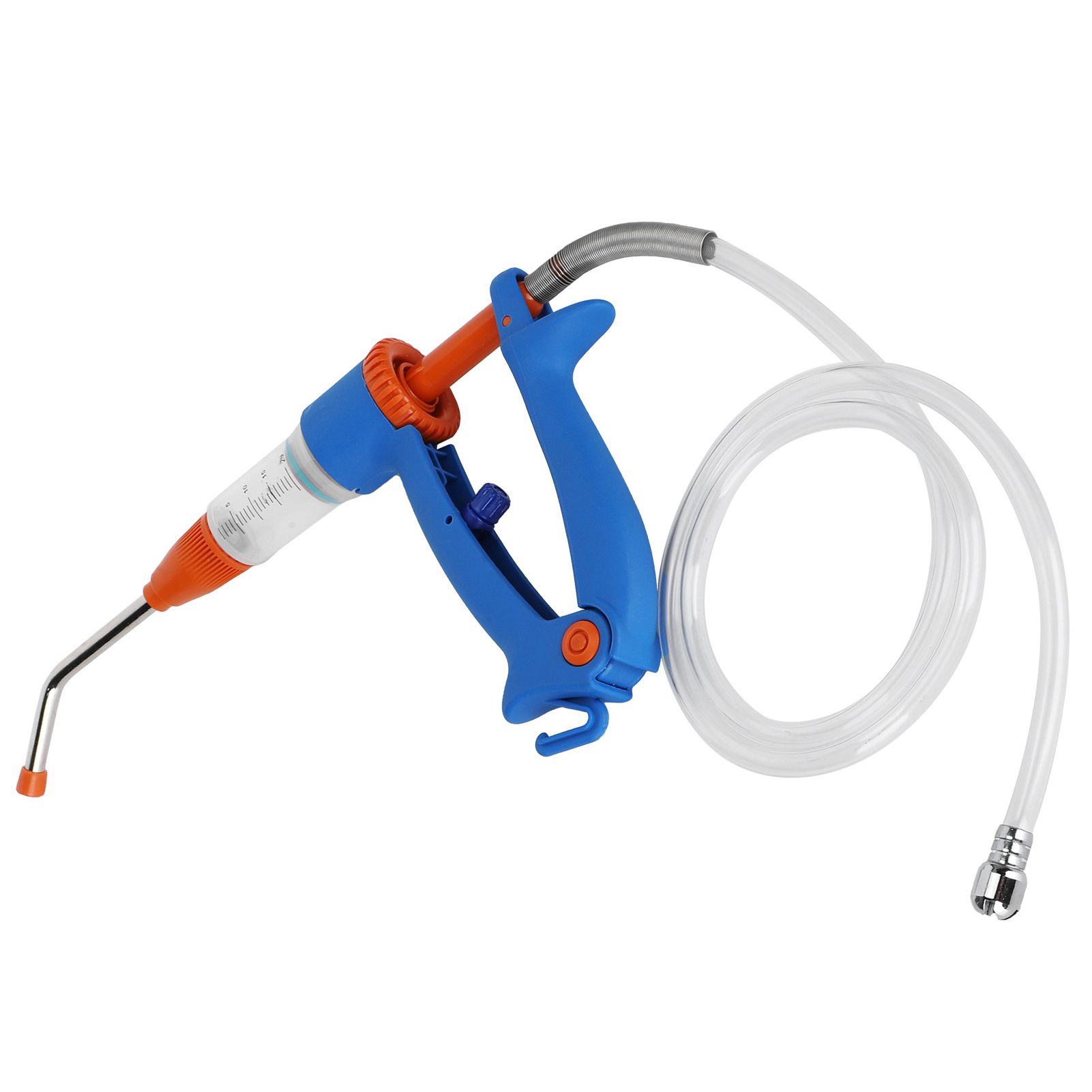 20ml Adjustable Continuous Vaccine Injector Automatic Feeding Injection Tool view 7