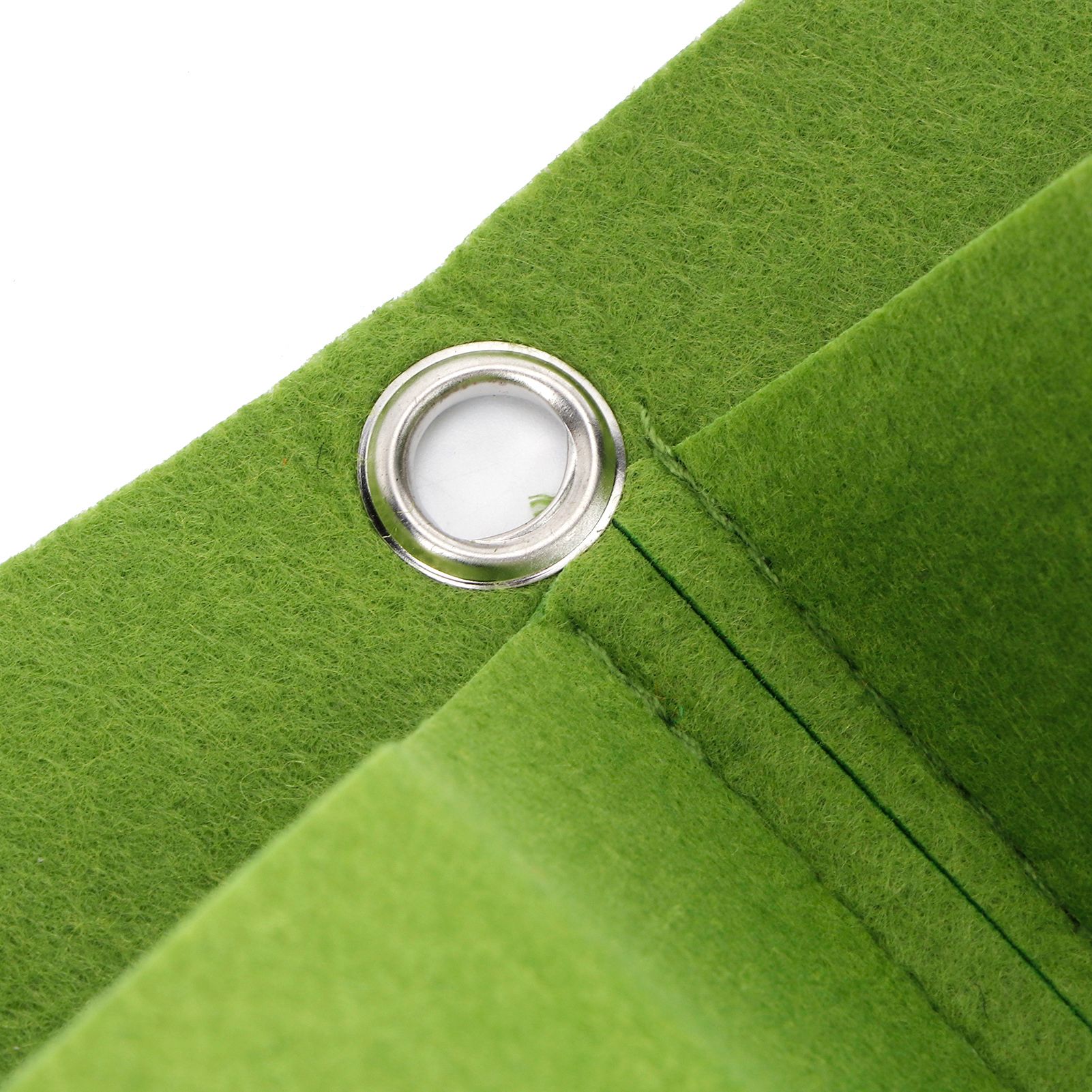 4Pcs 4 Pocket Plant Grow Bag Wall Mounted Reusable Degradable Felt Garden view 12