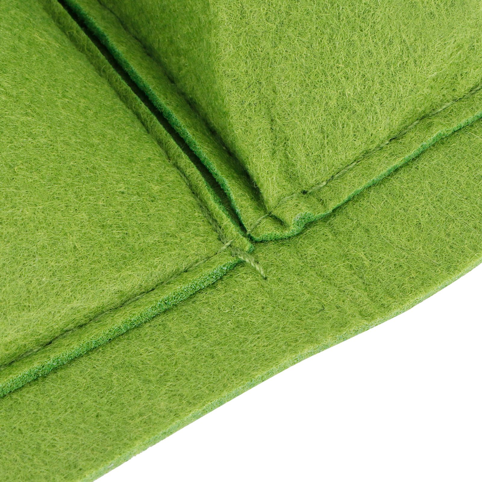 4Pcs 4 Pocket Plant Grow Bag Wall Mounted Reusable Degradable Felt Garden view 13