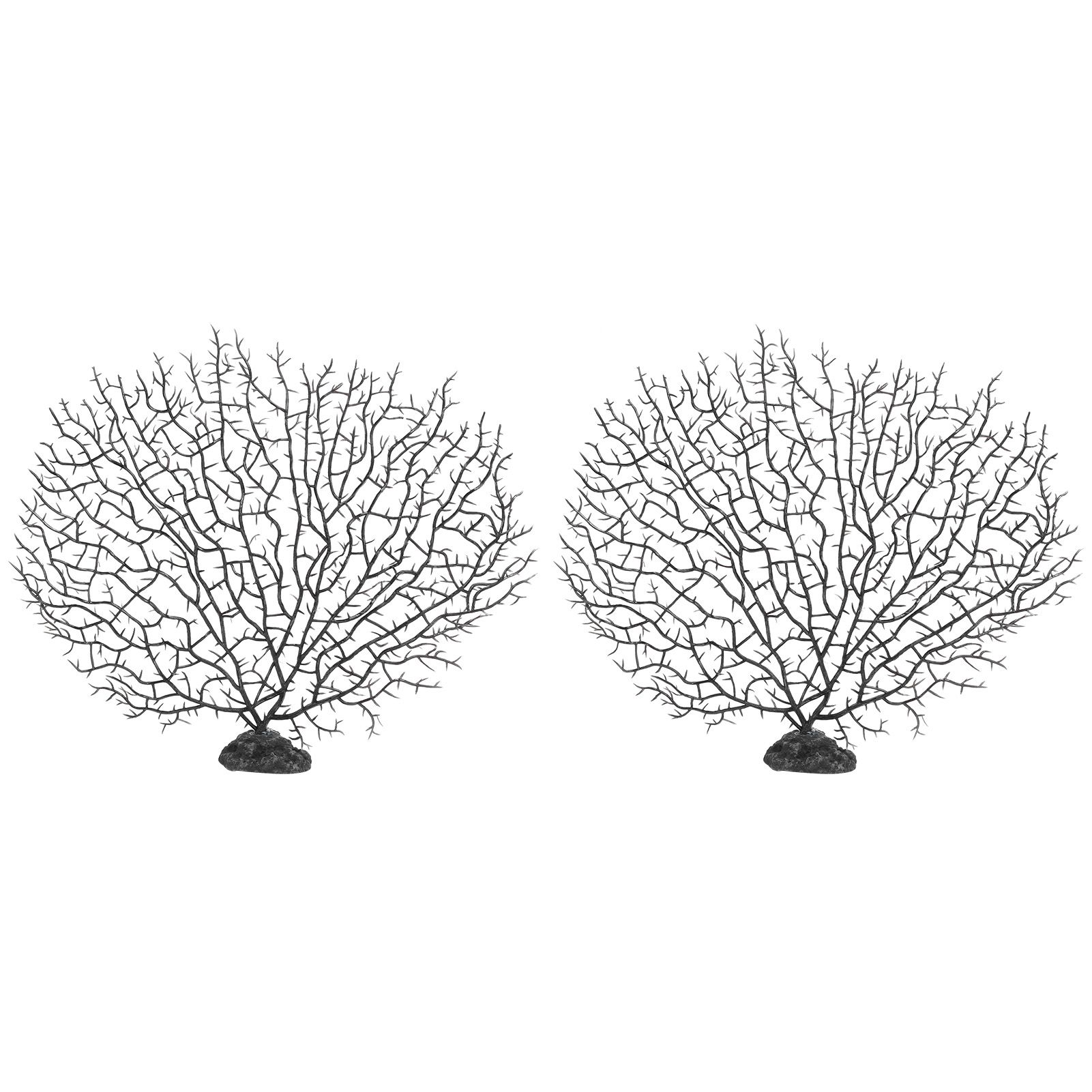 2Pcs Artificial Water Plant Aquarium Decoration Fish Tank Landscaping view 2