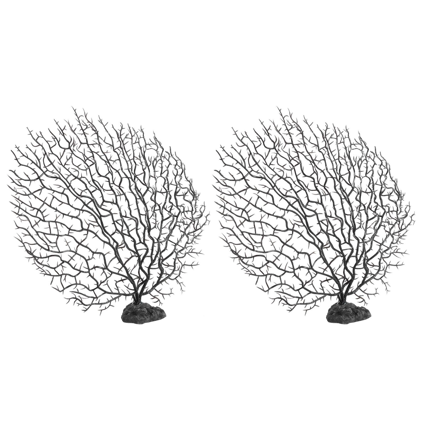 2Pcs Artificial Water Plant Aquarium Decoration Fish Tank Landscaping view 4