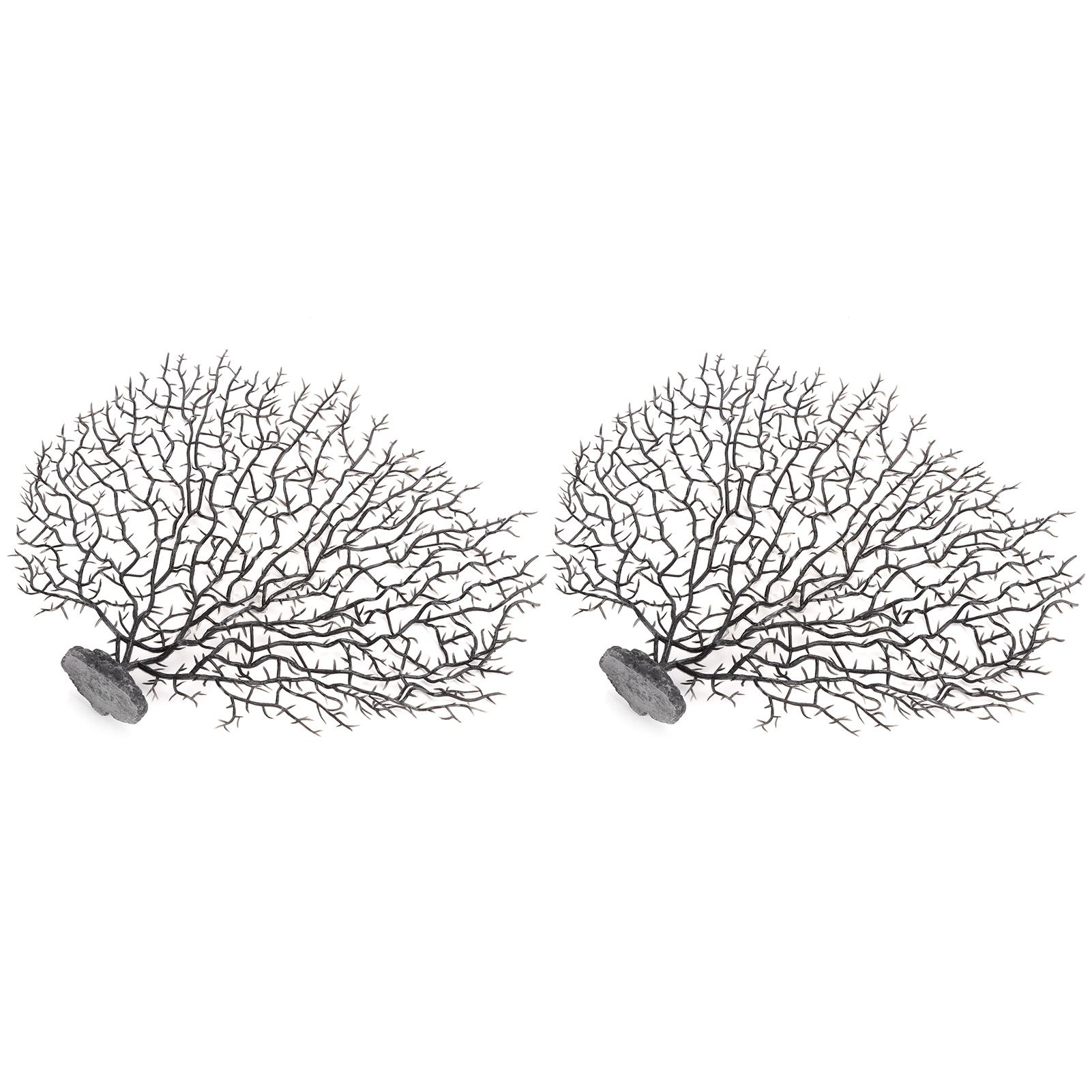 2Pcs Artificial Water Plant Aquarium Decoration Fish Tank Landscaping view 6