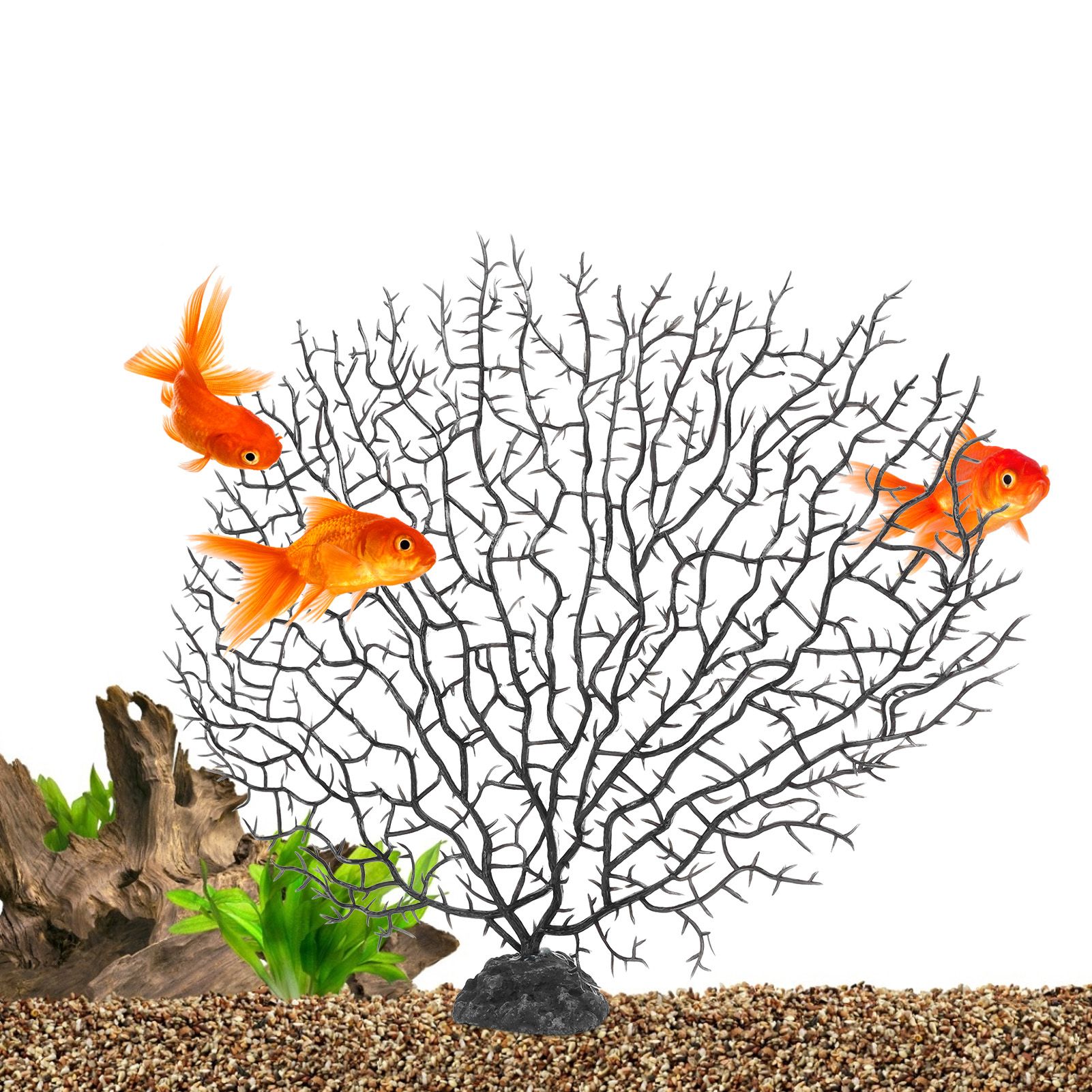 2Pcs Artificial Water Plant Aquarium Decoration Fish Tank Landscaping view 9
