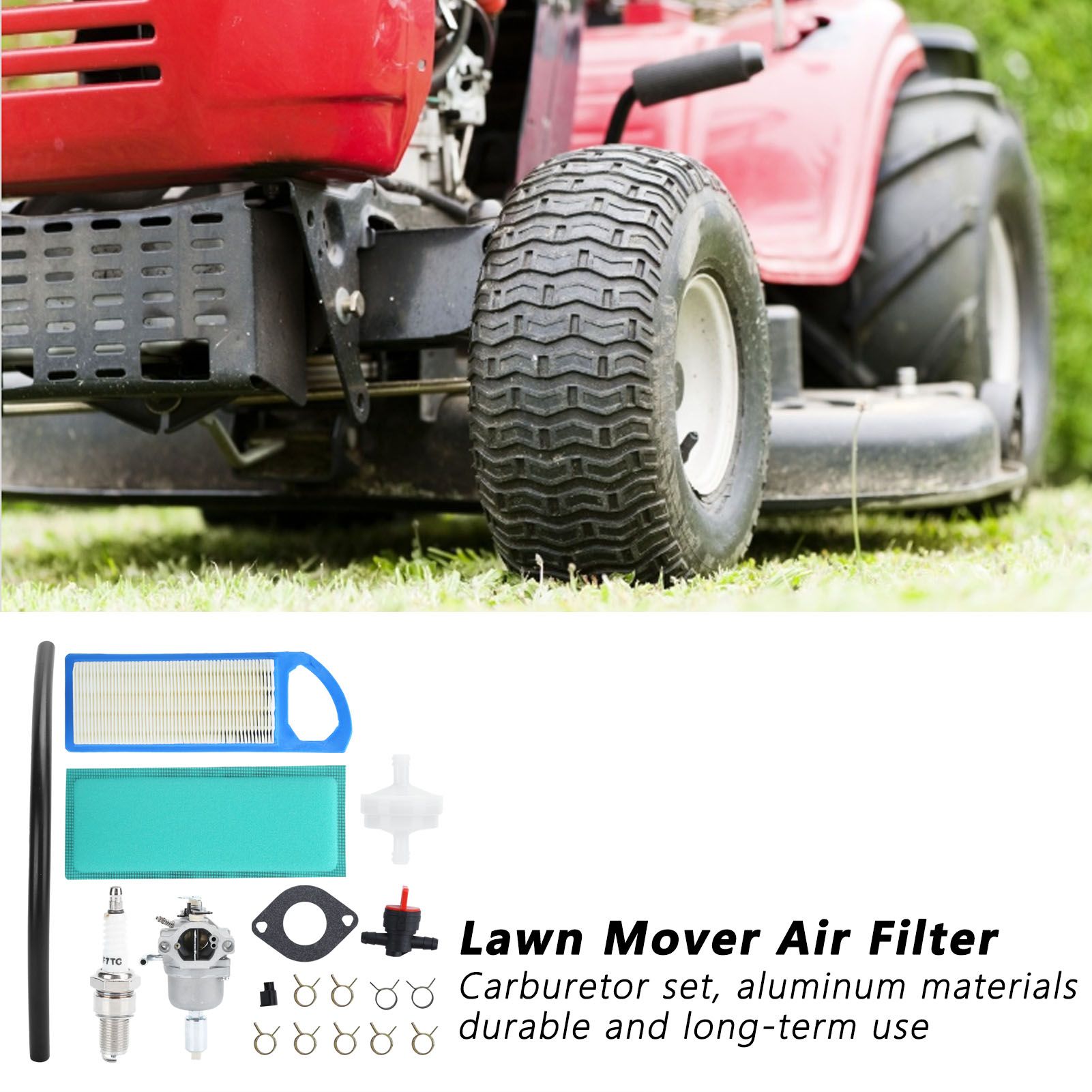 Carburetor Air Filter Kit Accessory Spare Parts 796109 5917 31 594593 for view 14