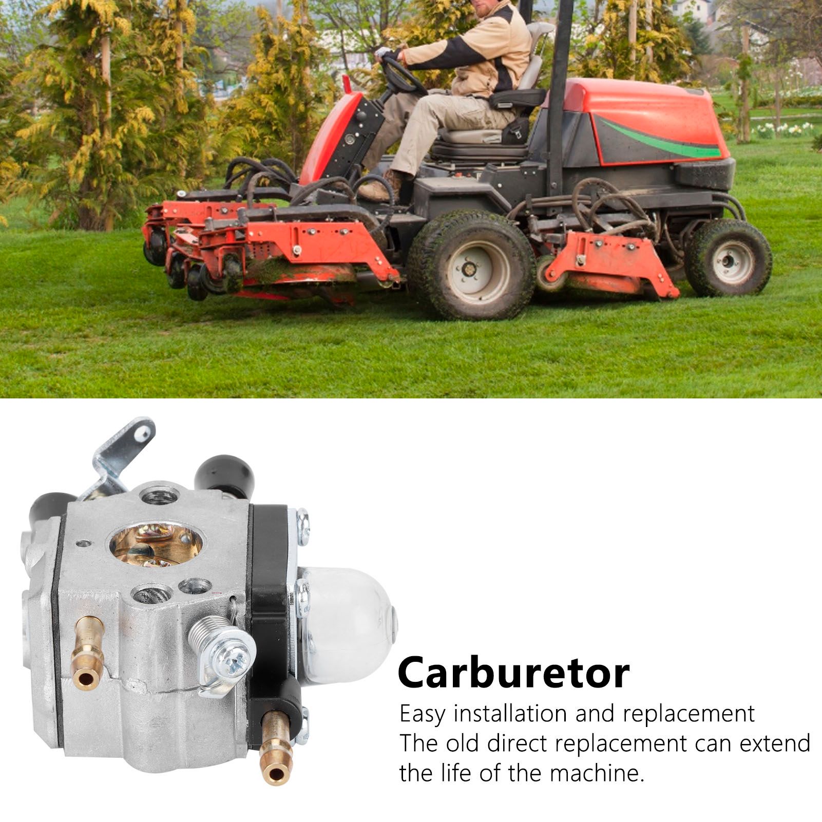 Carburetor Fit for Stihl BG45 BG46 BG55 BG65 BG85 SH55 SH85 Lawn Mower Garden view 14