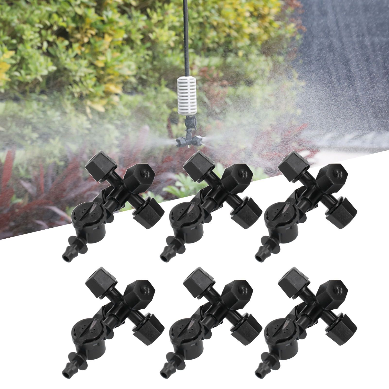 10Set G1/8 Atomizer Greenhouse Misting Sprayer Nozzle Garden Irrigation view 9