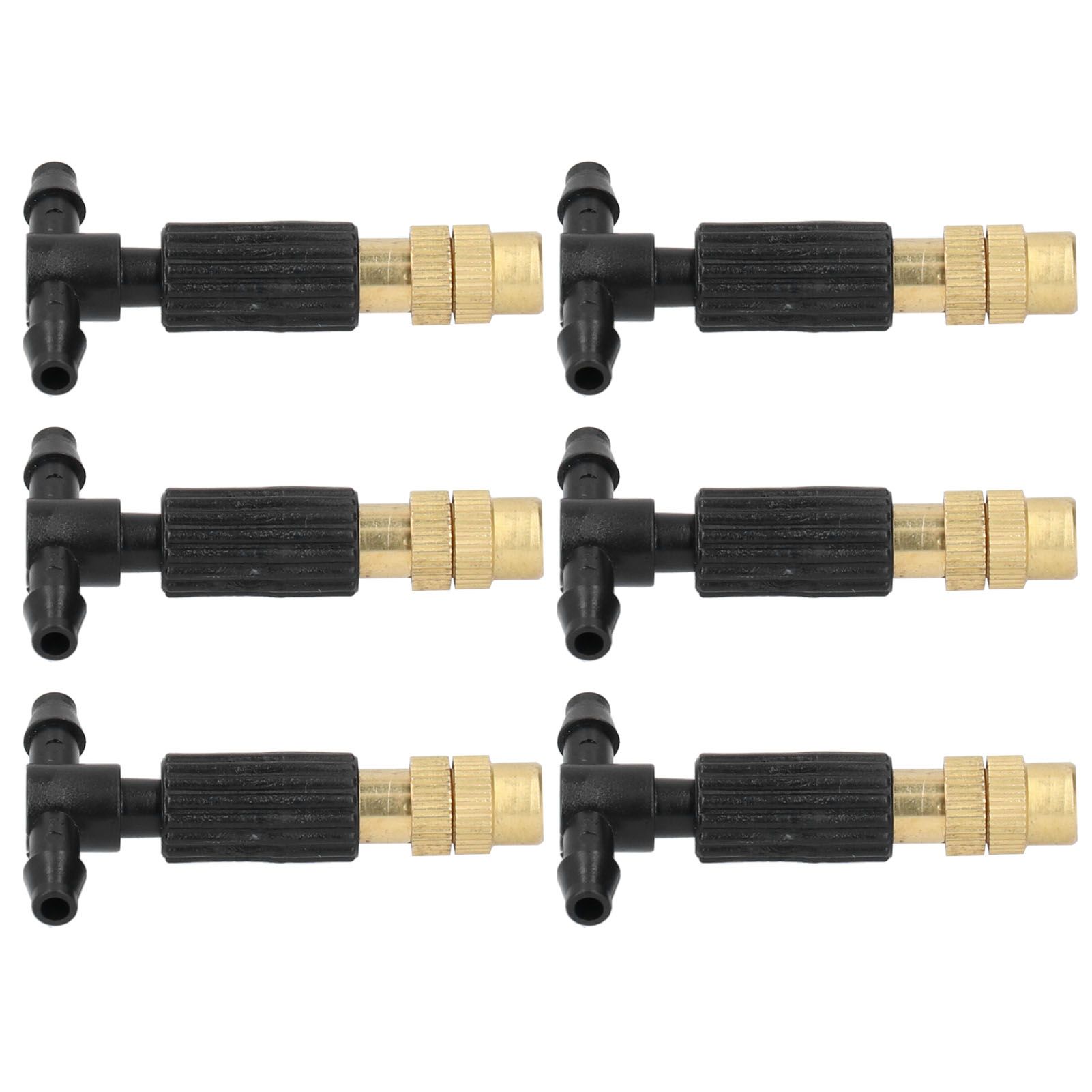 10 Set Micro Garden Watering Spray Head Misting Nozzle with 3‑Way Connector view 7