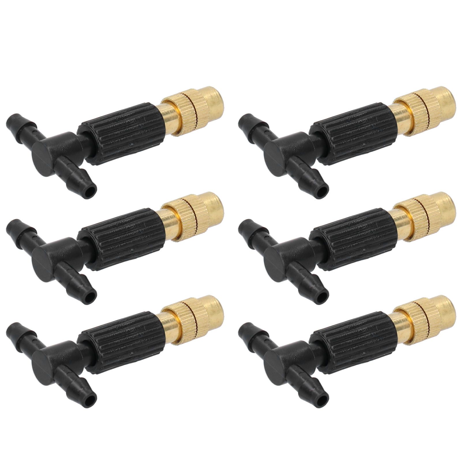 10 Set Micro Garden Watering Spray Head Misting Nozzle with 3‑Way Connector view 8