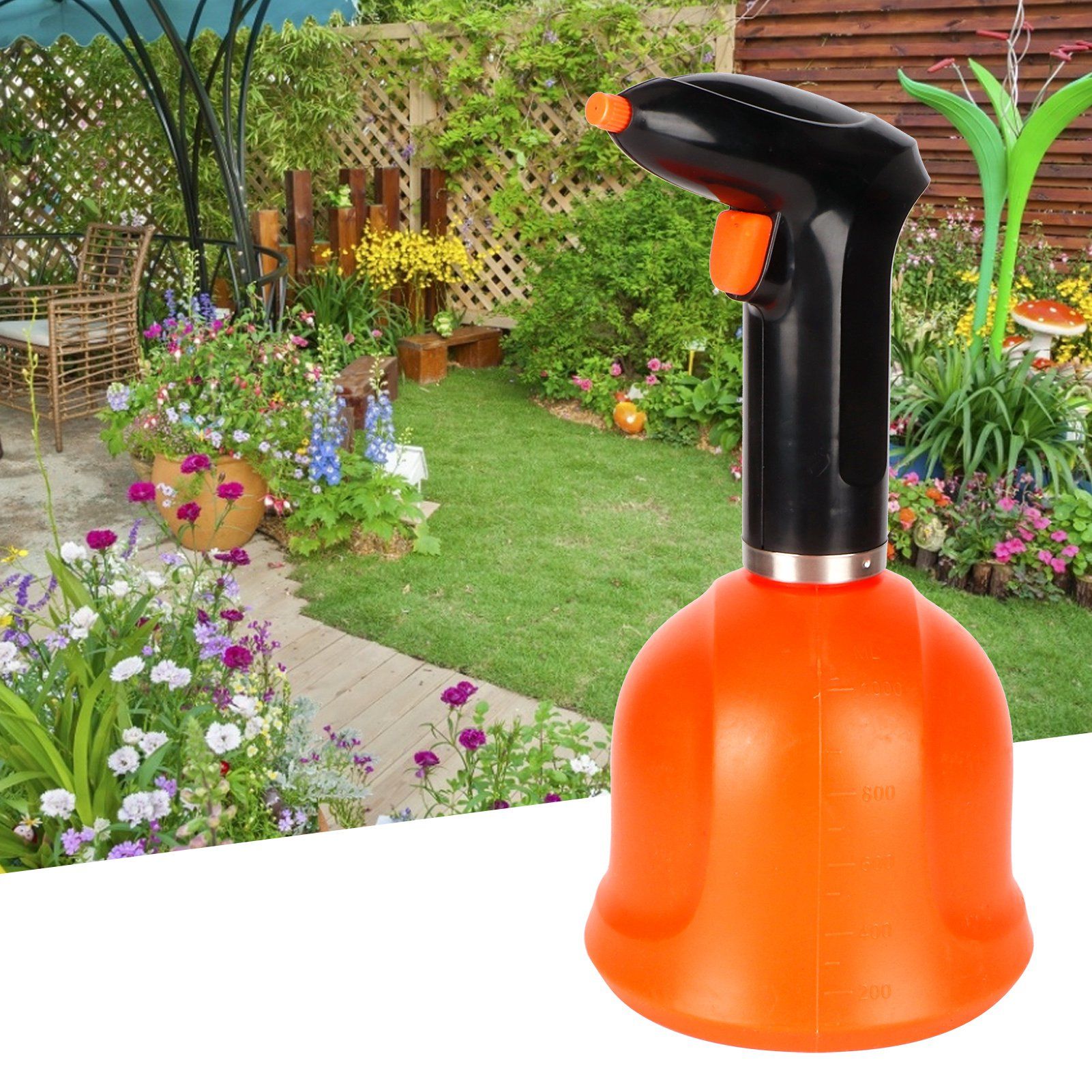 Electric Watering Can Handheld Flower Plant Multipurpose Gardening Fertilizing view 9