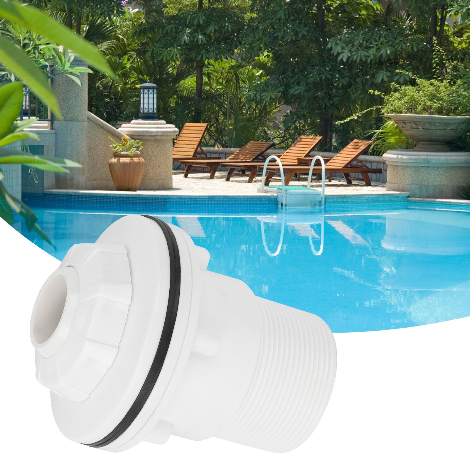 Swimming Pool Massage Nozzle 2.2in Male Thread Spa Hot Spring Jet Fittings view 9