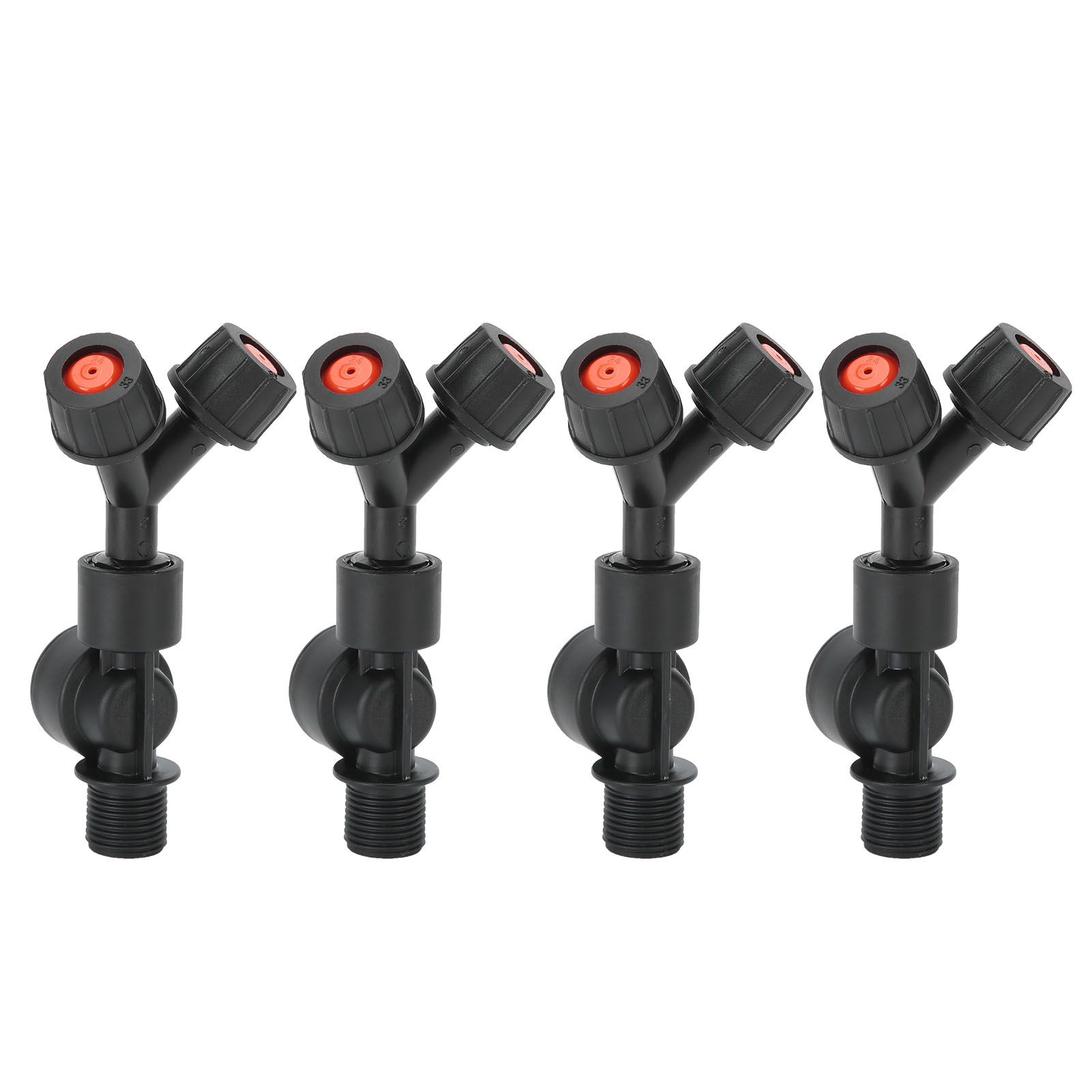 4pcs G3/8 DN10 Dual Nozzle DripProof Accessory for Agricultural Electric view 2
