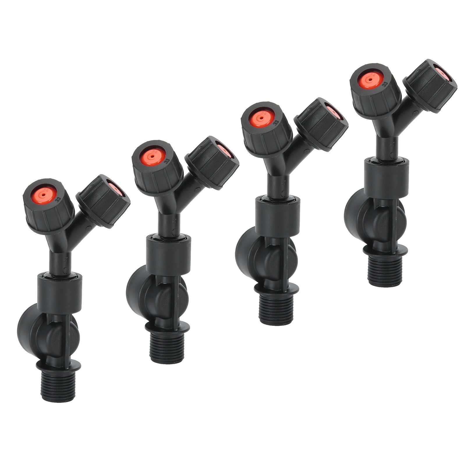 4pcs G3/8 DN10 Dual Nozzle DripProof Accessory for Agricultural Electric view 4