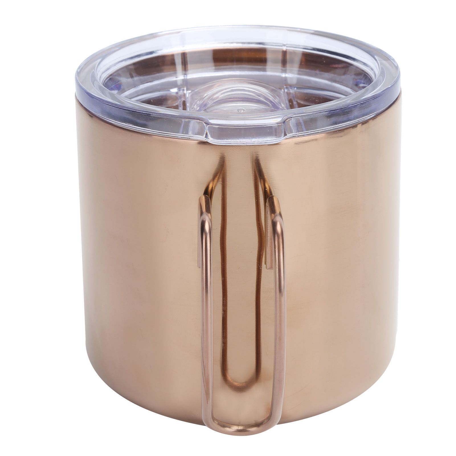 Retro Coffee Mug 304 Stainless Steel Double Walled Anti‑Scalding Cup for view 4