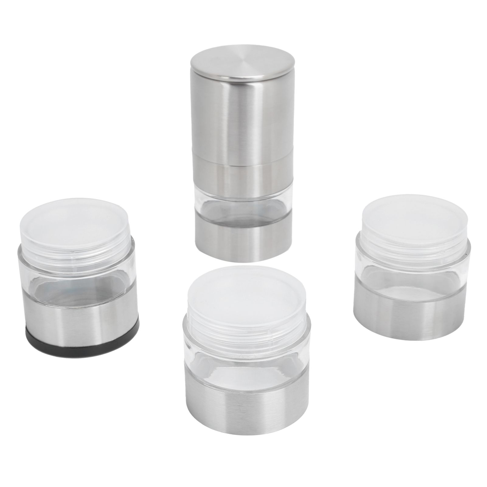 Seasoning Jar Set Spice Bottles Grinder Condiment Dispenser for Outdoor Camping view 4