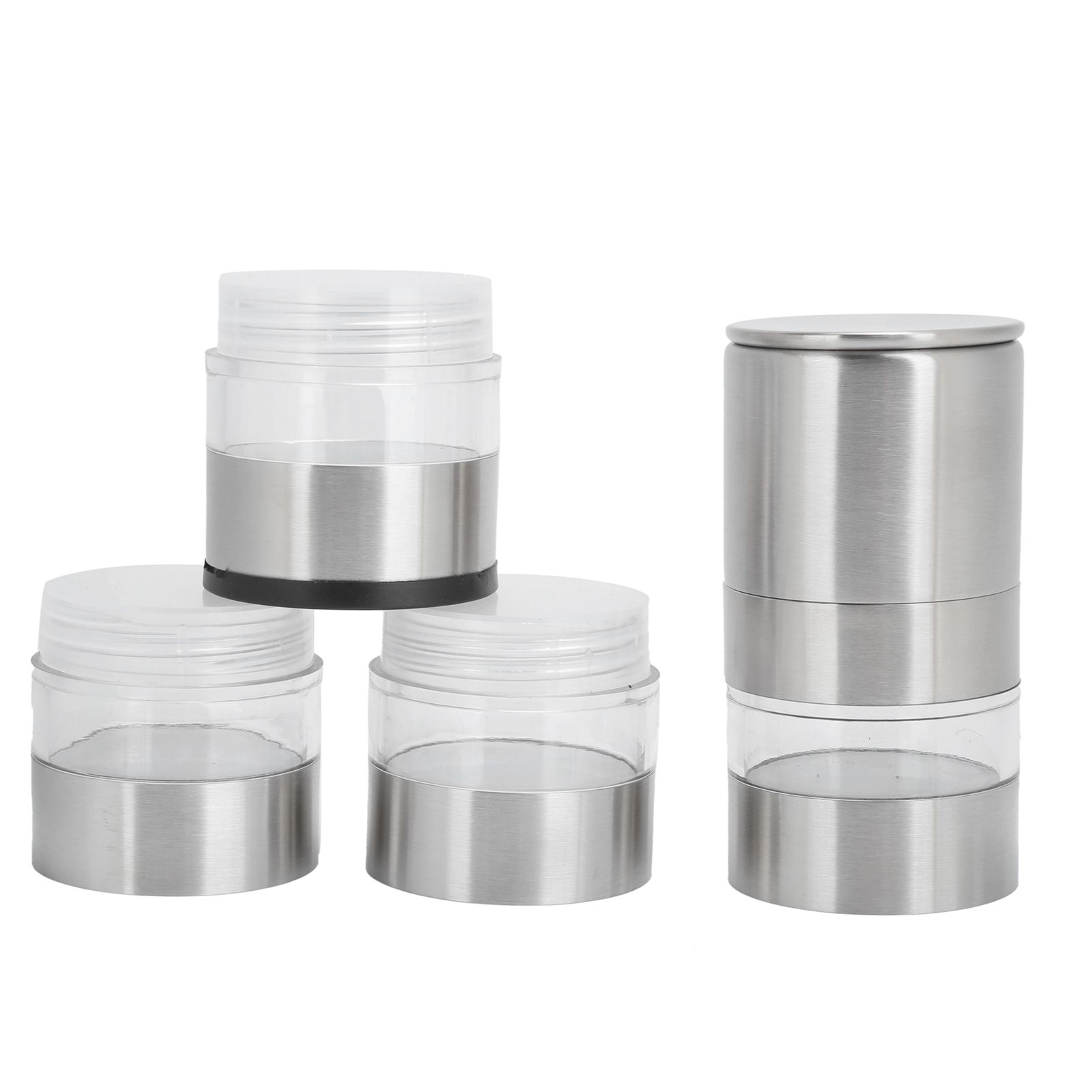 Seasoning Jar Set Spice Bottles Grinder Condiment Dispenser for Outdoor Camping view 5