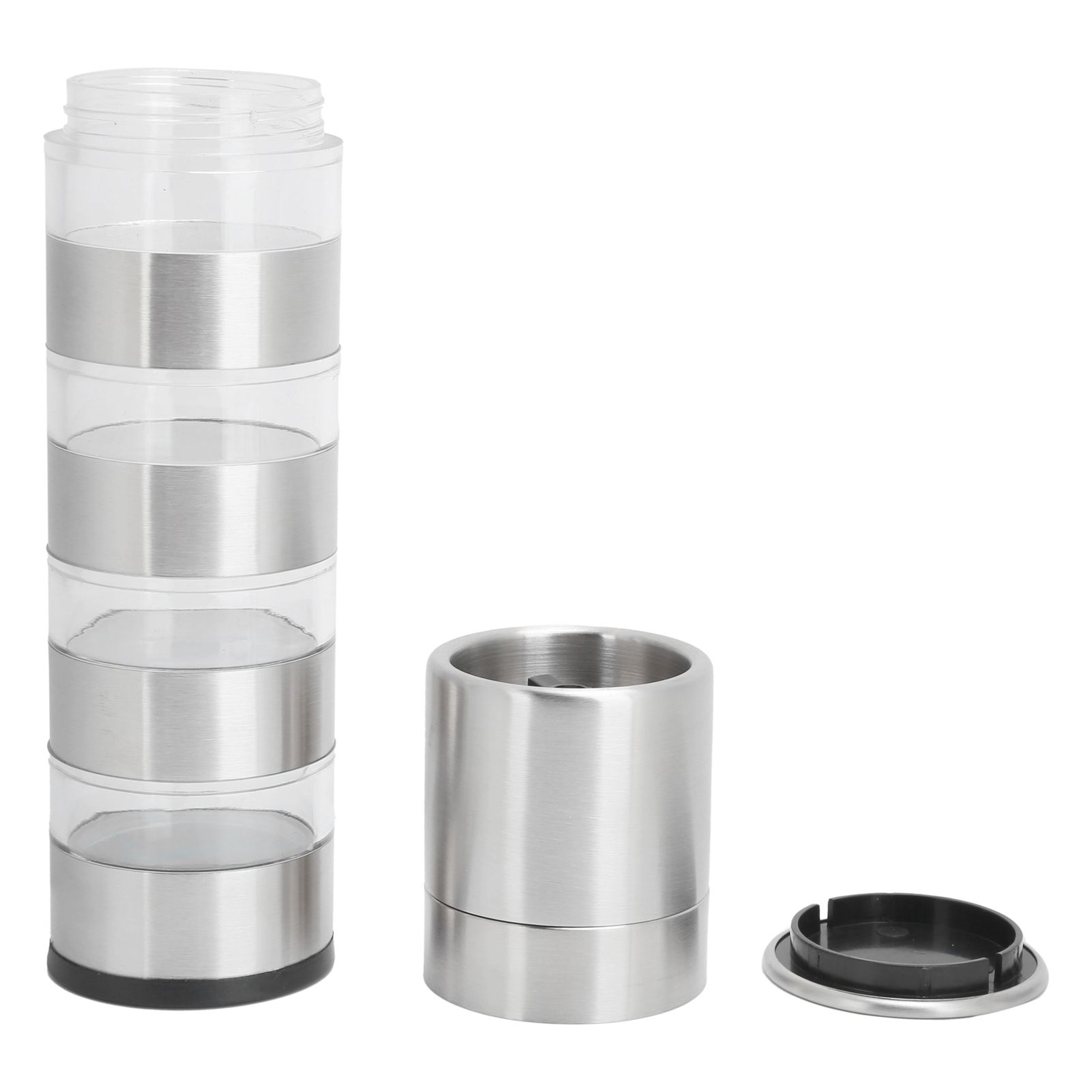 Seasoning Jar Set Spice Bottles Grinder Condiment Dispenser for Outdoor Camping view 6