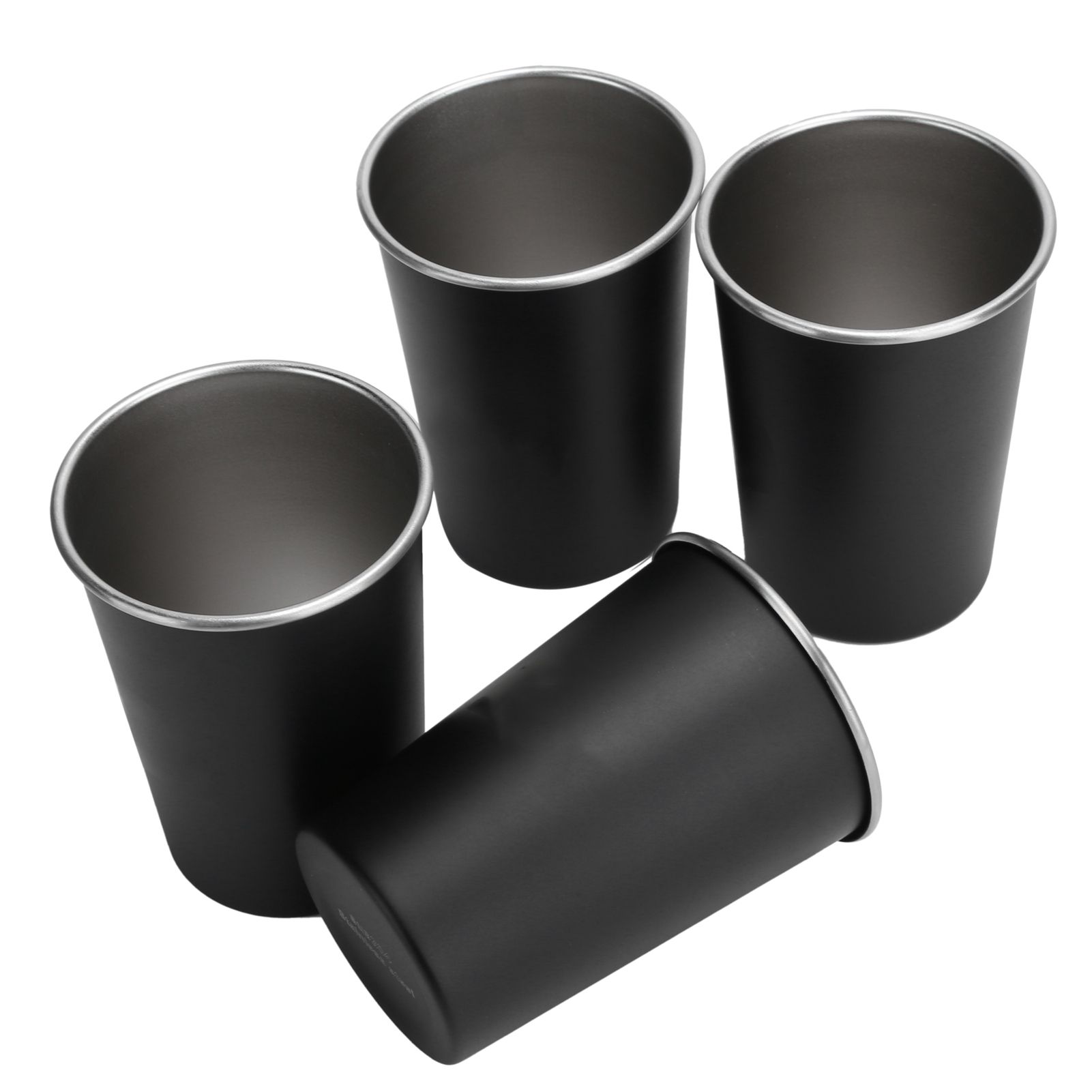4Pcs Stainless Steel Picnic Cup Beer Beverage Drinking Cup for Outdoor view 3