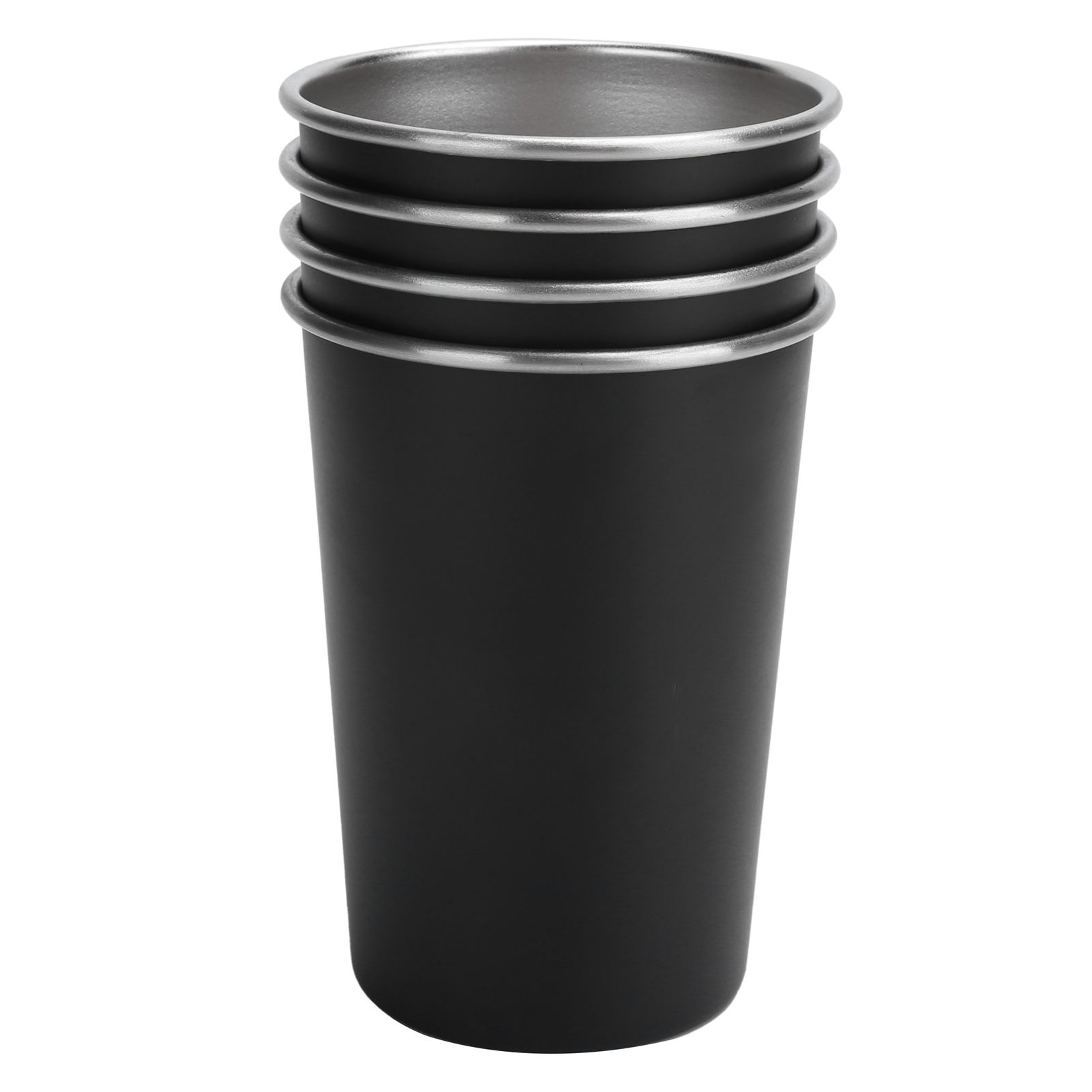 4Pcs Stainless Steel Picnic Cup Beer Beverage Drinking Cup for Outdoor view 5