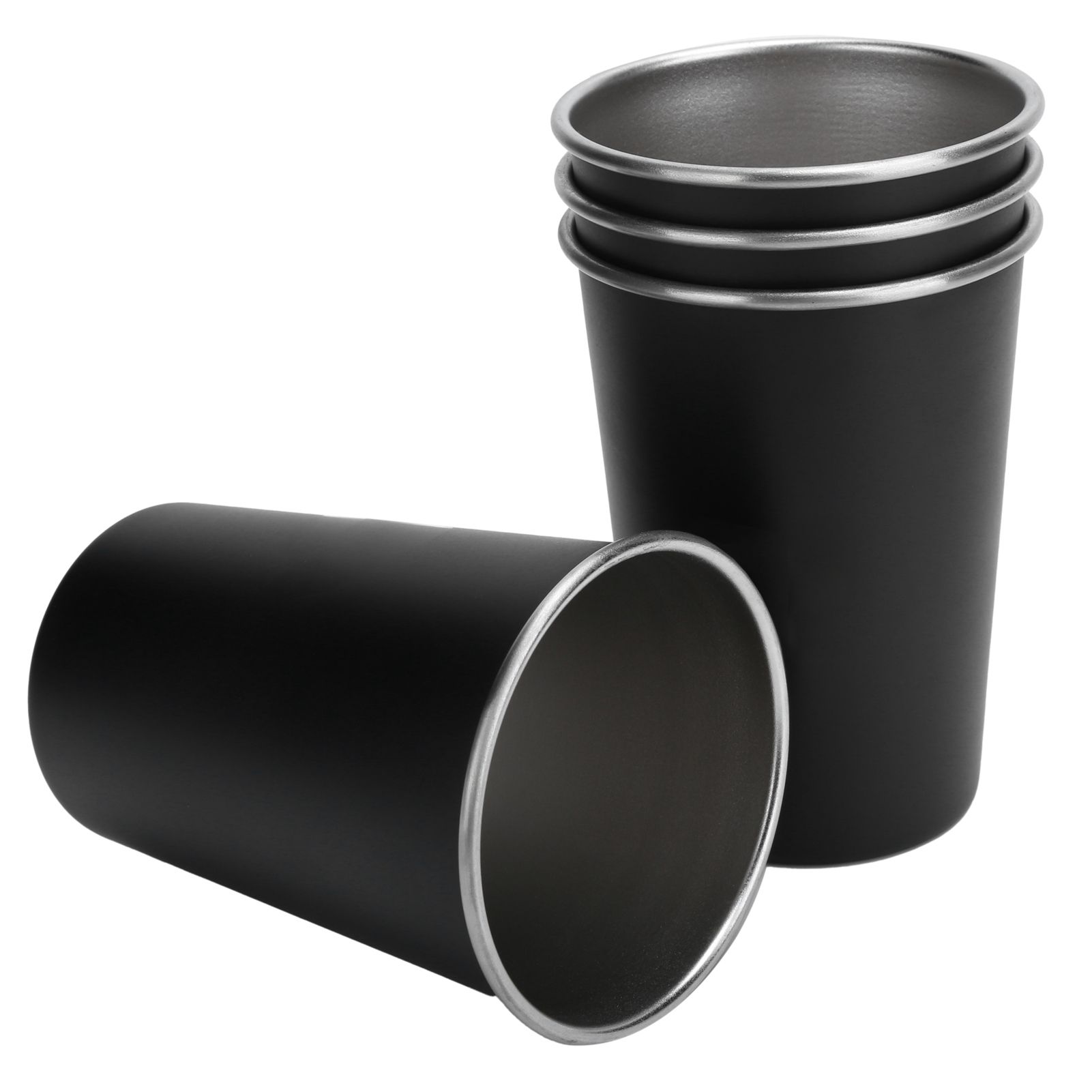 4Pcs Stainless Steel Picnic Cup Beer Beverage Drinking Cup for Outdoor view 6
