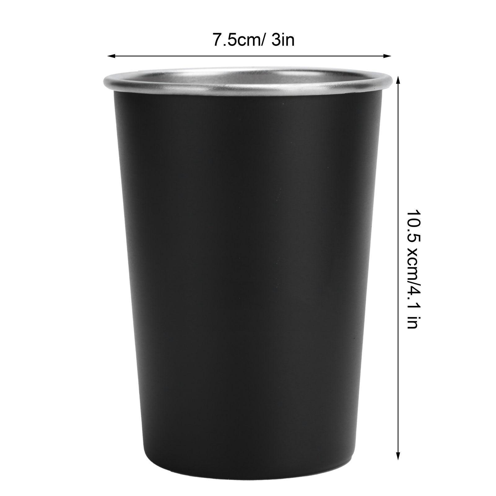 4Pcs Stainless Steel Picnic Cup Beer Beverage Drinking Cup for Outdoor view 12