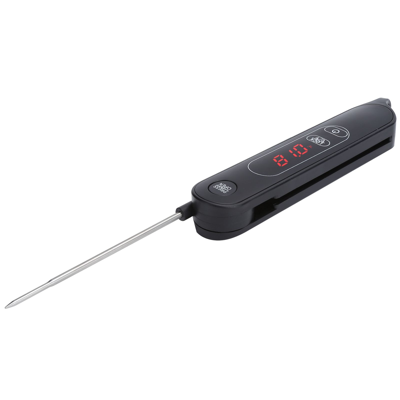 LED Meat Thermometer Foldable Food Thermometer Instant Read for Kitchen