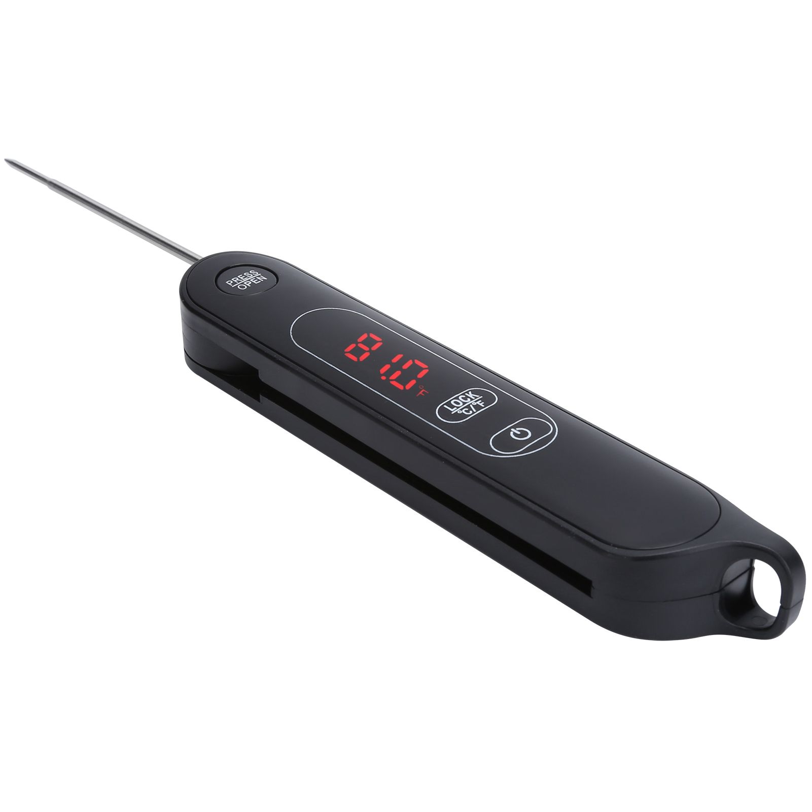 LED Meat Thermometer Foldable Food Thermometer Instant Read for Kitchen view 8