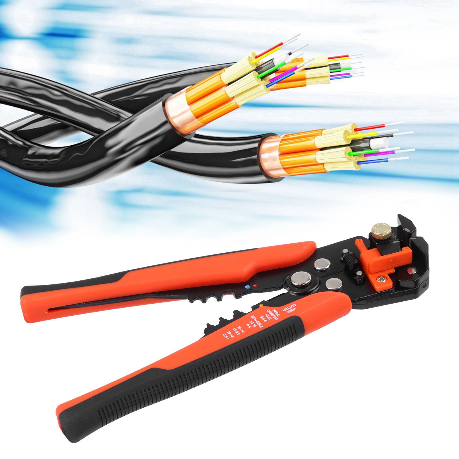 Wire Stripper Multifunctional Self‑Adjusting Household Pliers Trimming Cutter Tool view 10
