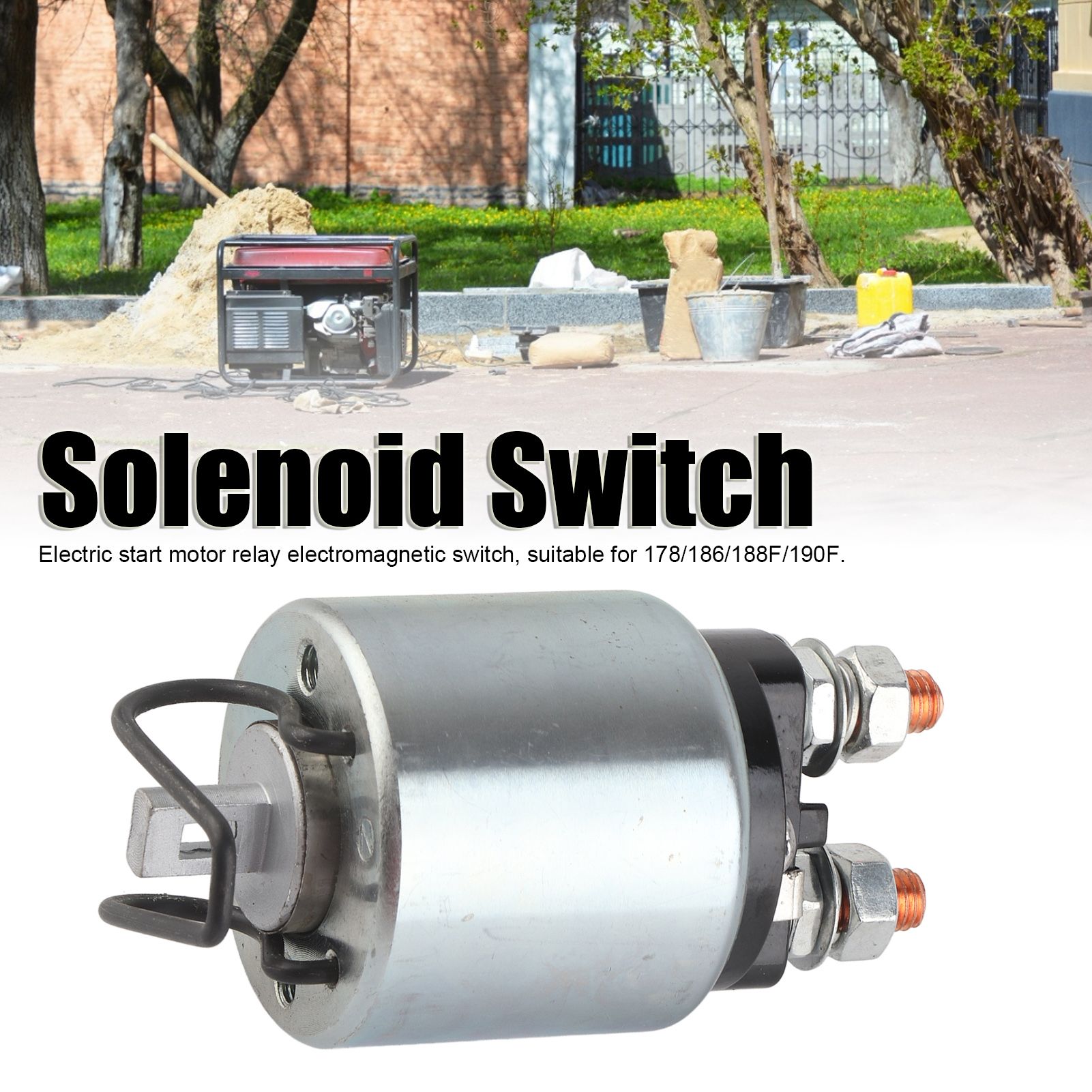 Motor Starter Relay Solenoid Switch Generator Accessory Fit for view 15