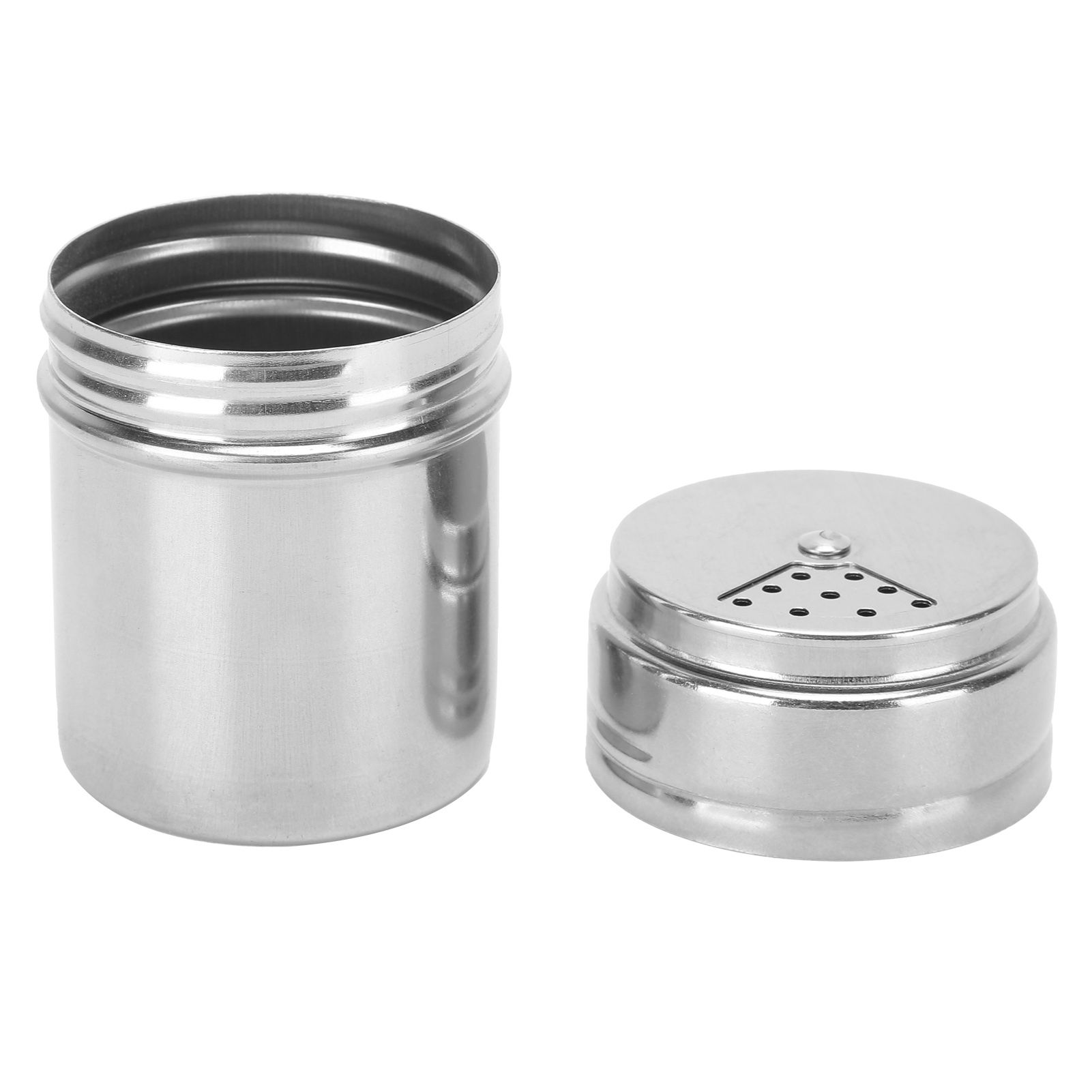 5PCS Seasoning Bottle Stainless Steel Spice Shaker with Rotating Cover Kitchen view 11
