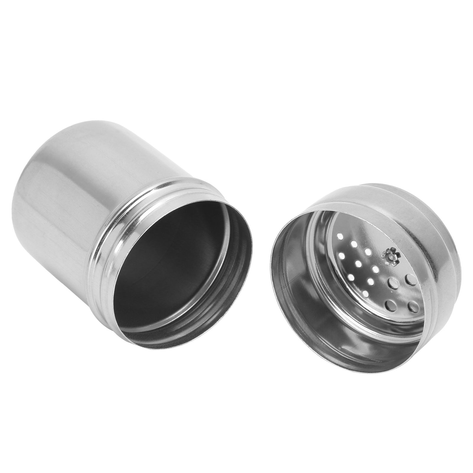 5PCS Seasoning Bottle Stainless Steel Spice Shaker with Rotating Cover Kitchen view 12