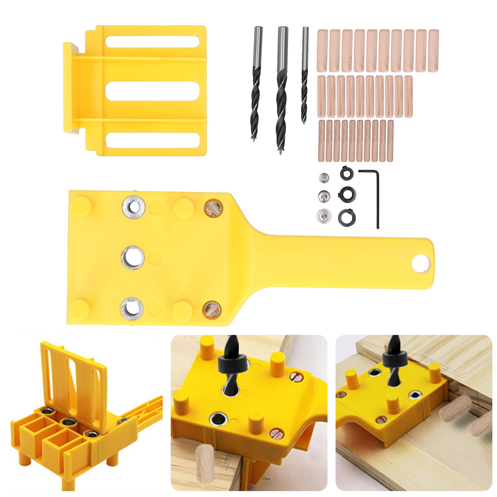 Drilling Locator Set Hole Open Positioner Handheld Woodworking Perforation DIY view 9
