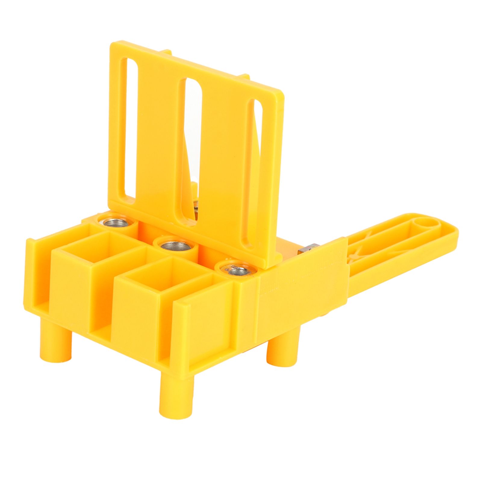 8Pcs Woodworking Dowel Jig Kit Punch Locator Handheld Pocket Hole Drilling Tools view 6