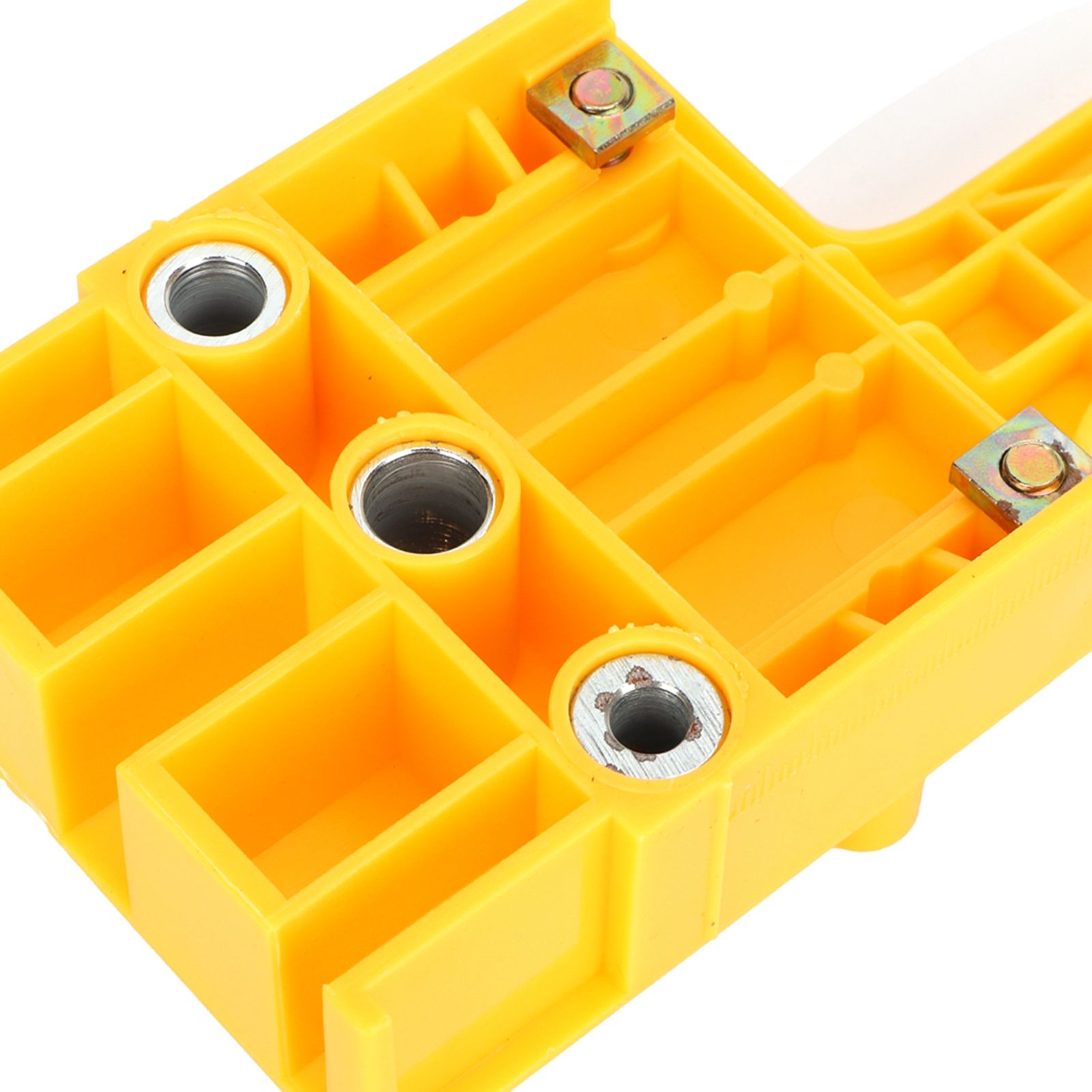 8Pcs Woodworking Dowel Jig Kit Punch Locator Handheld Pocket Hole Drilling Tools view 12