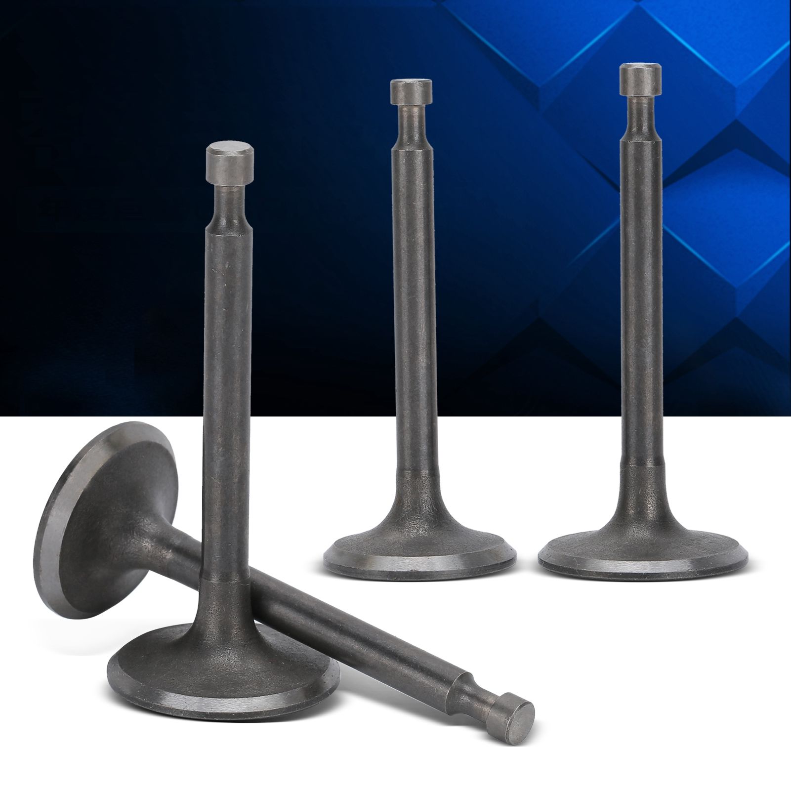2 Set Intake Exhaust Valve Kit 170F/GX210 Cylinder Head 2.5kw‑3kw Gasoline view 10