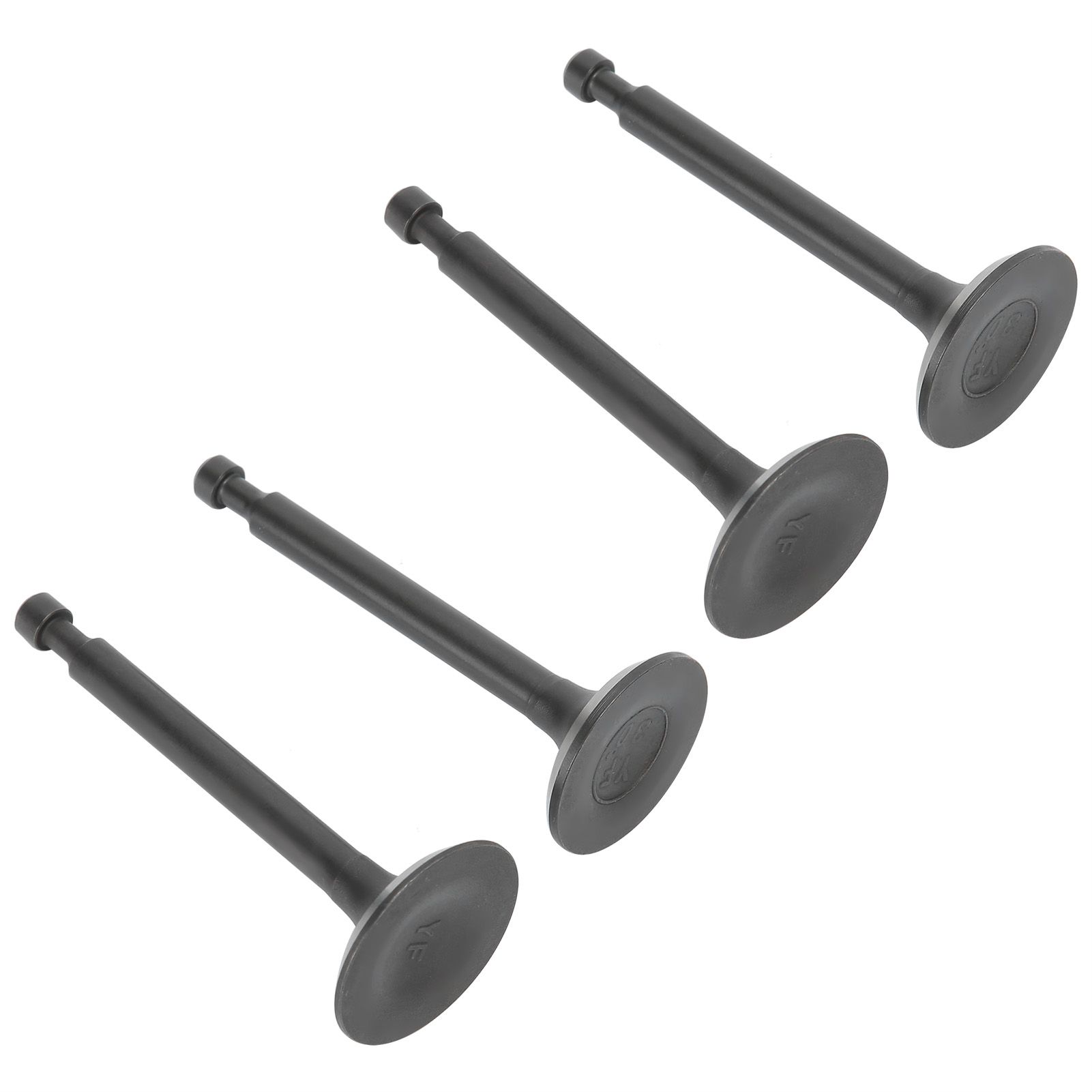 2 Set Intake Exhaust Valve Kit 168F Cylinder Head GX160/GX200 2-2.5kw Gasoline view 2