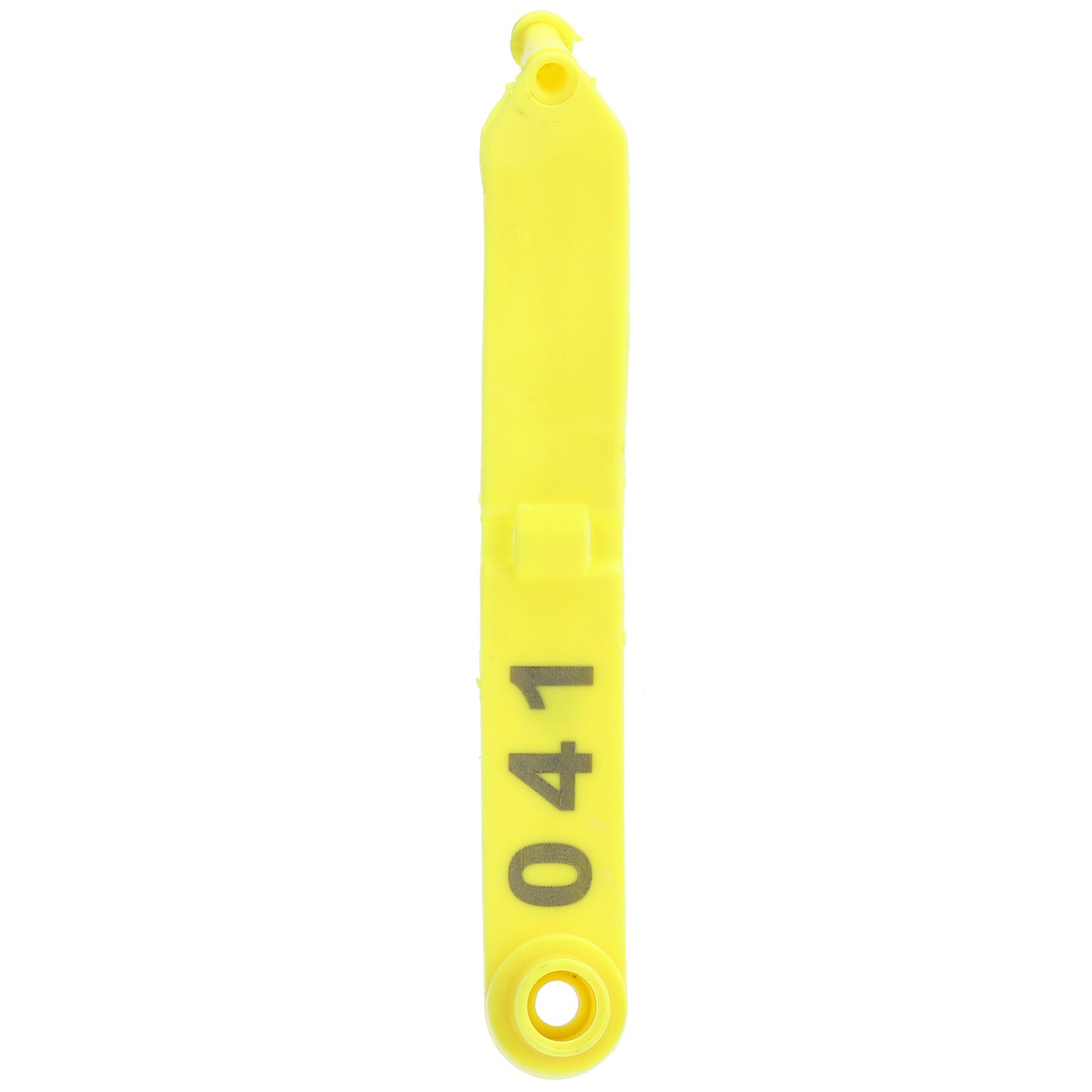 100Pcs Sheep Ear Tag Double Folded Yellow Integrated Number Animal view 13