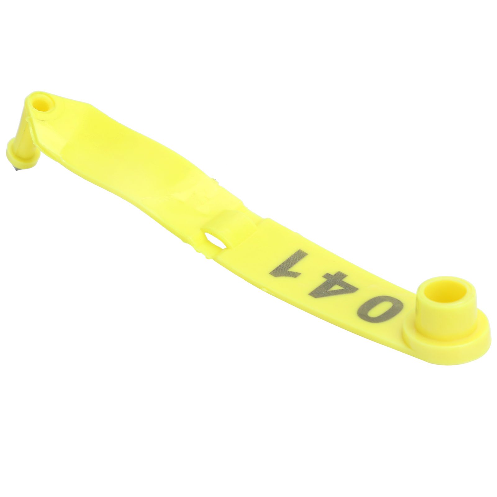 100Pcs Sheep Ear Tag Double Folded Yellow Integrated Number Animal view 15