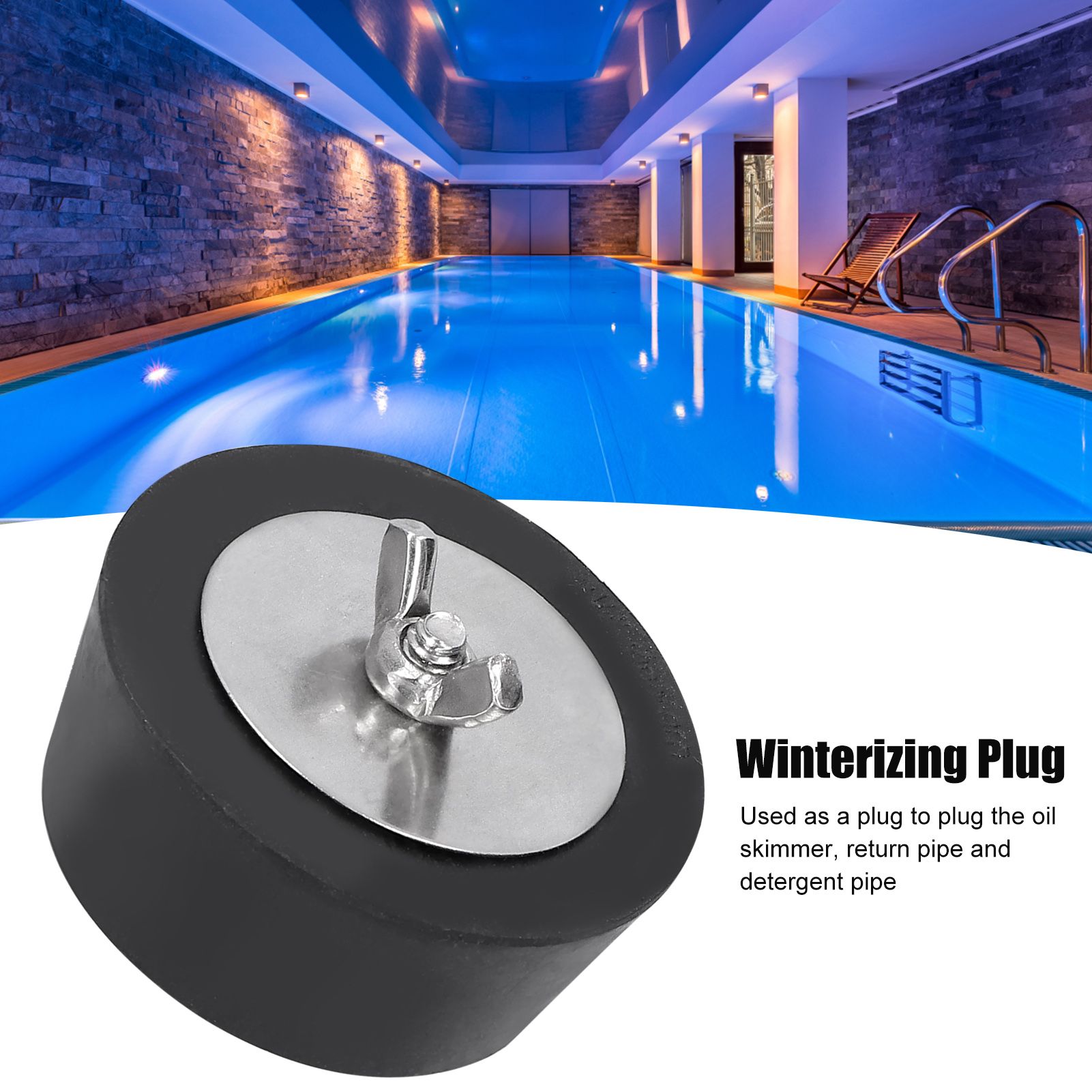 Winterizing Plug Rubber Expansion for Swimming Pool Pipework Winter Fittings 63mm view 14