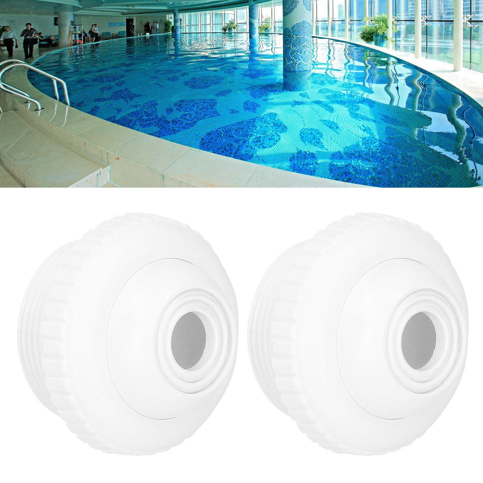 2PCS 1.5in Male Thread Rotatable Swimming Pool Spa Jet Massage Nozzle Return Jet view 10